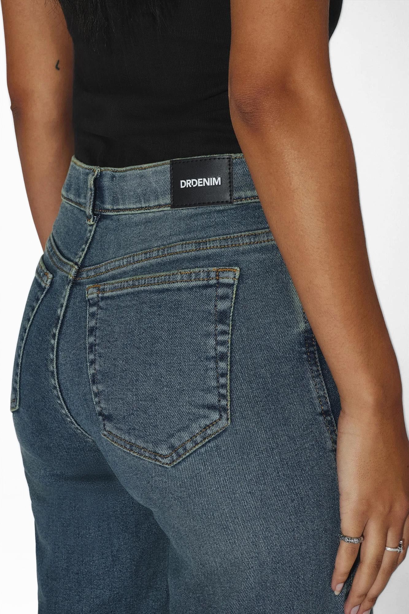 Dr. Denim - Blauwe Used Vintage Zila wide jeans