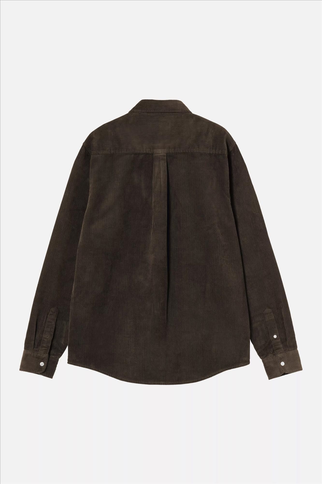 Carhartt WIP - Donkerbruin Madison Cord hemd