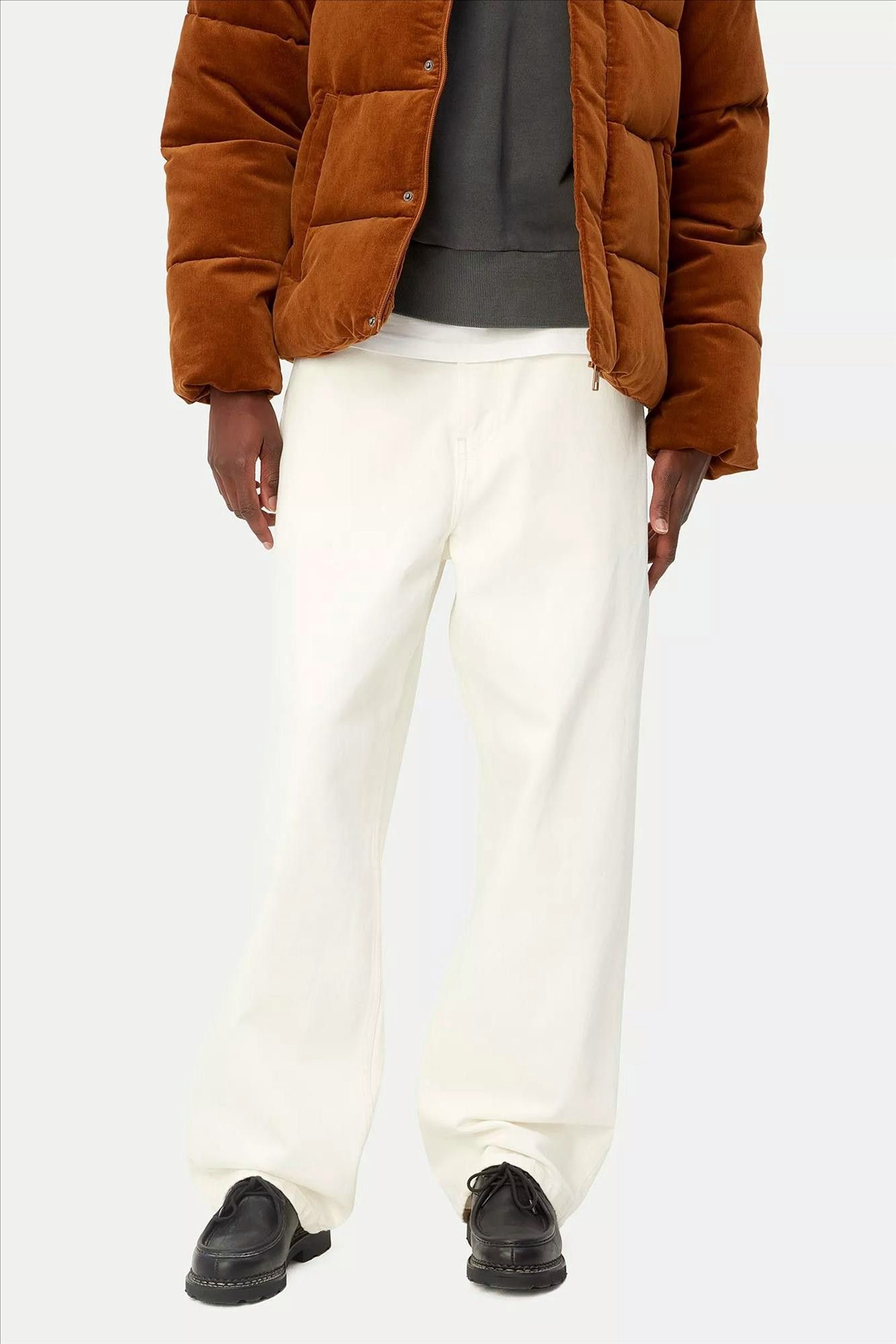 Carhartt WIP - Witte Brandon jeans