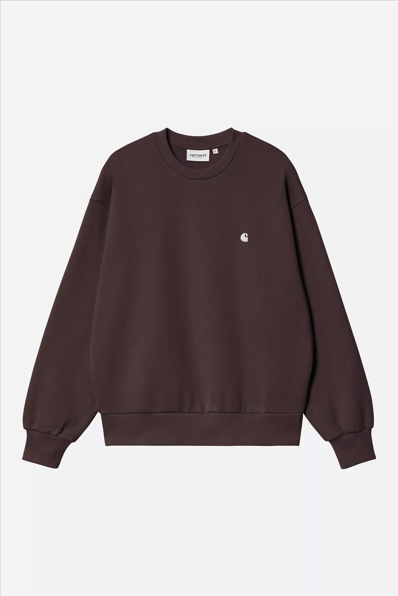 Carhartt WIP - Donkerbruine Casey sweater