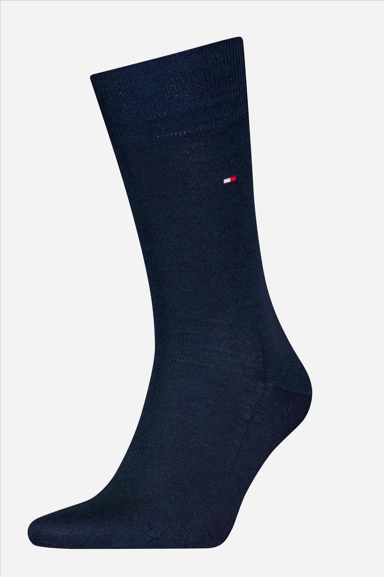 Hilfiger socks - Donkerblauwe Merino sokken, maat: 45-46