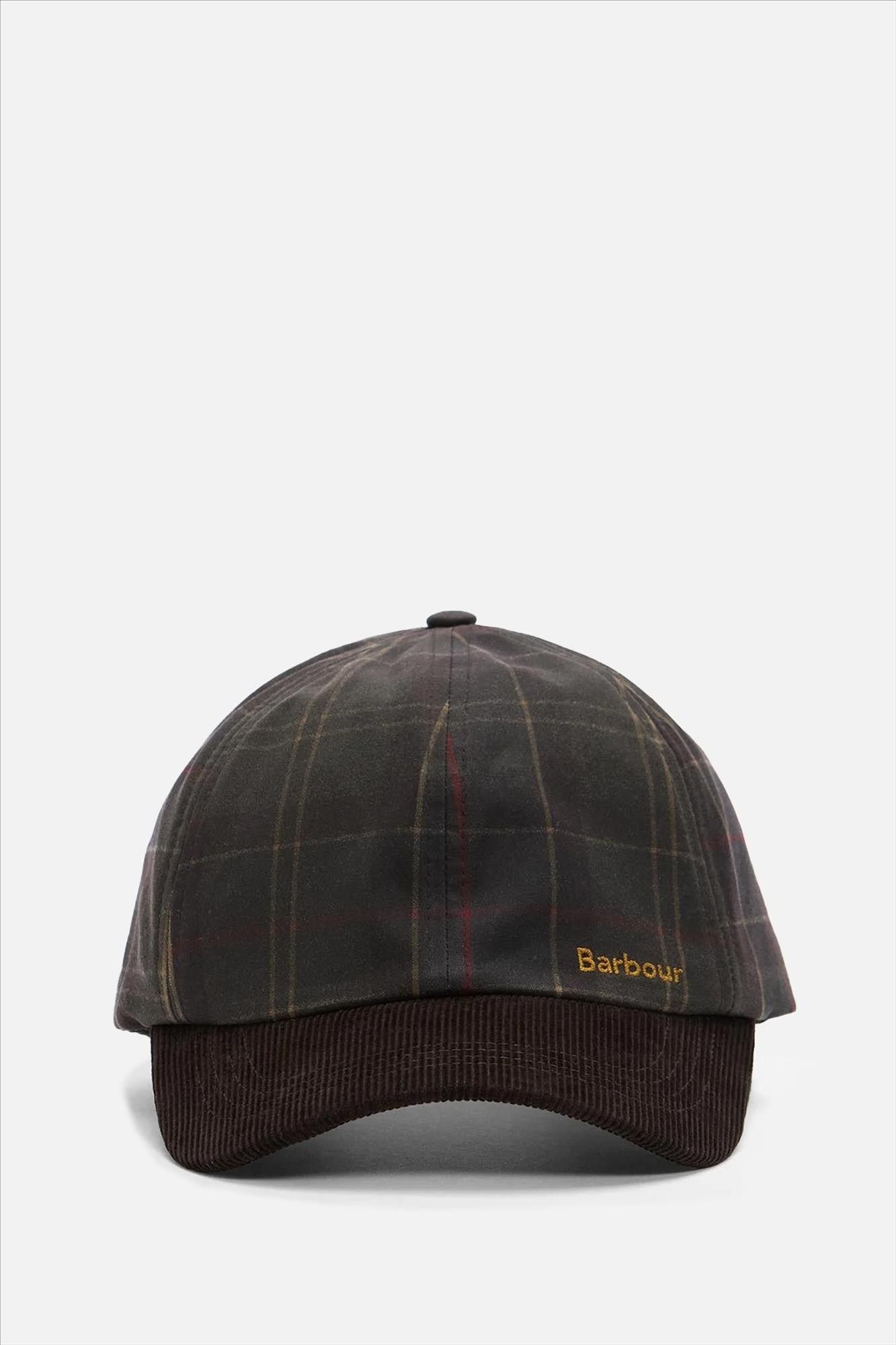 Barbour - Donkergroene Arlene Tartan Waxed pet