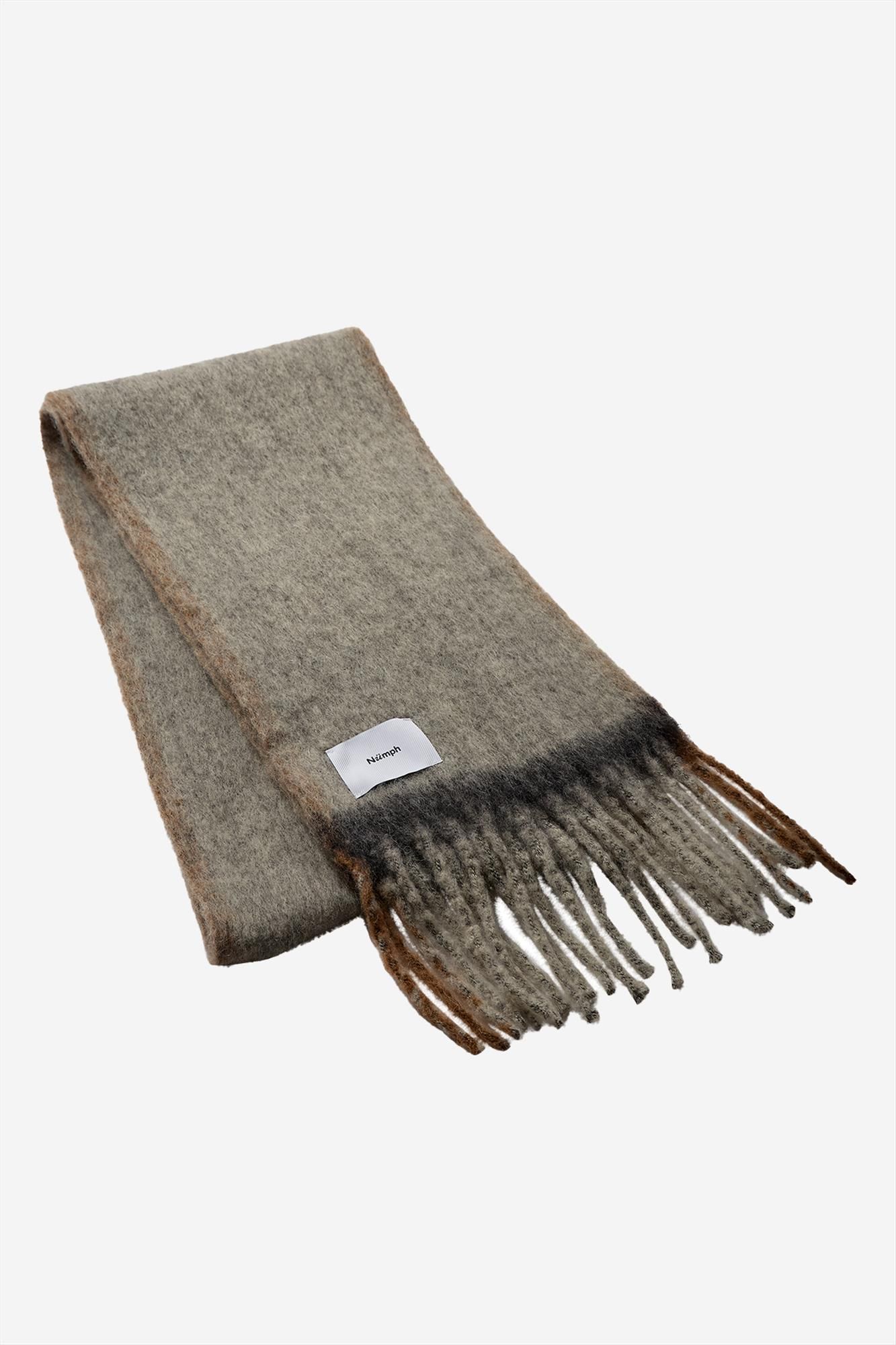 Nümph - Beige-Grijze Linea sjaal