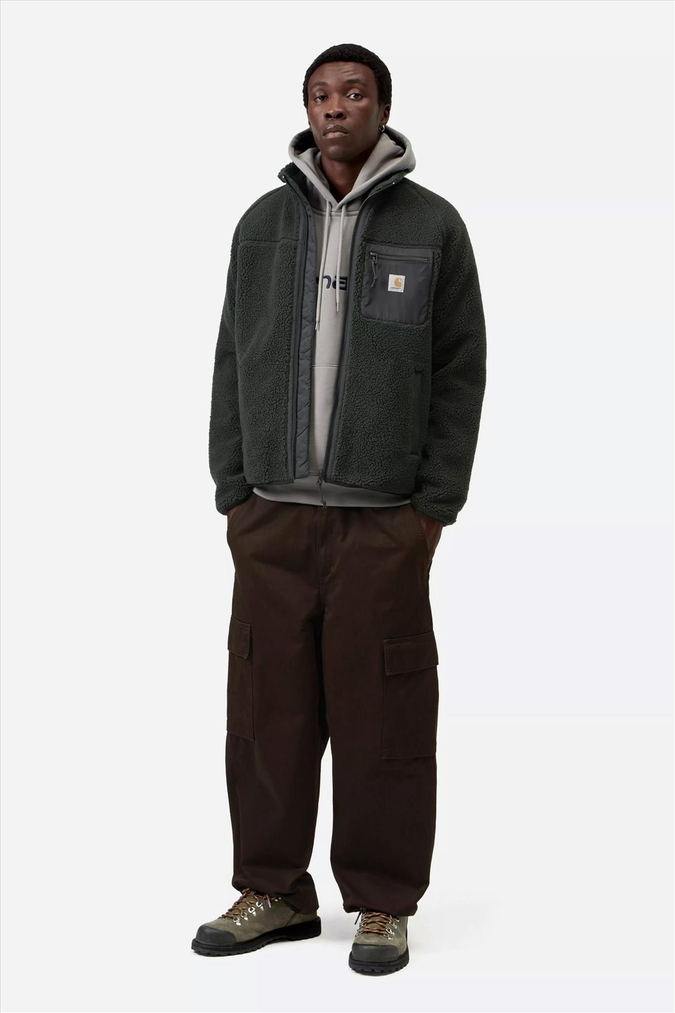 Carhartt WIP - Donkergroene Prentis jas