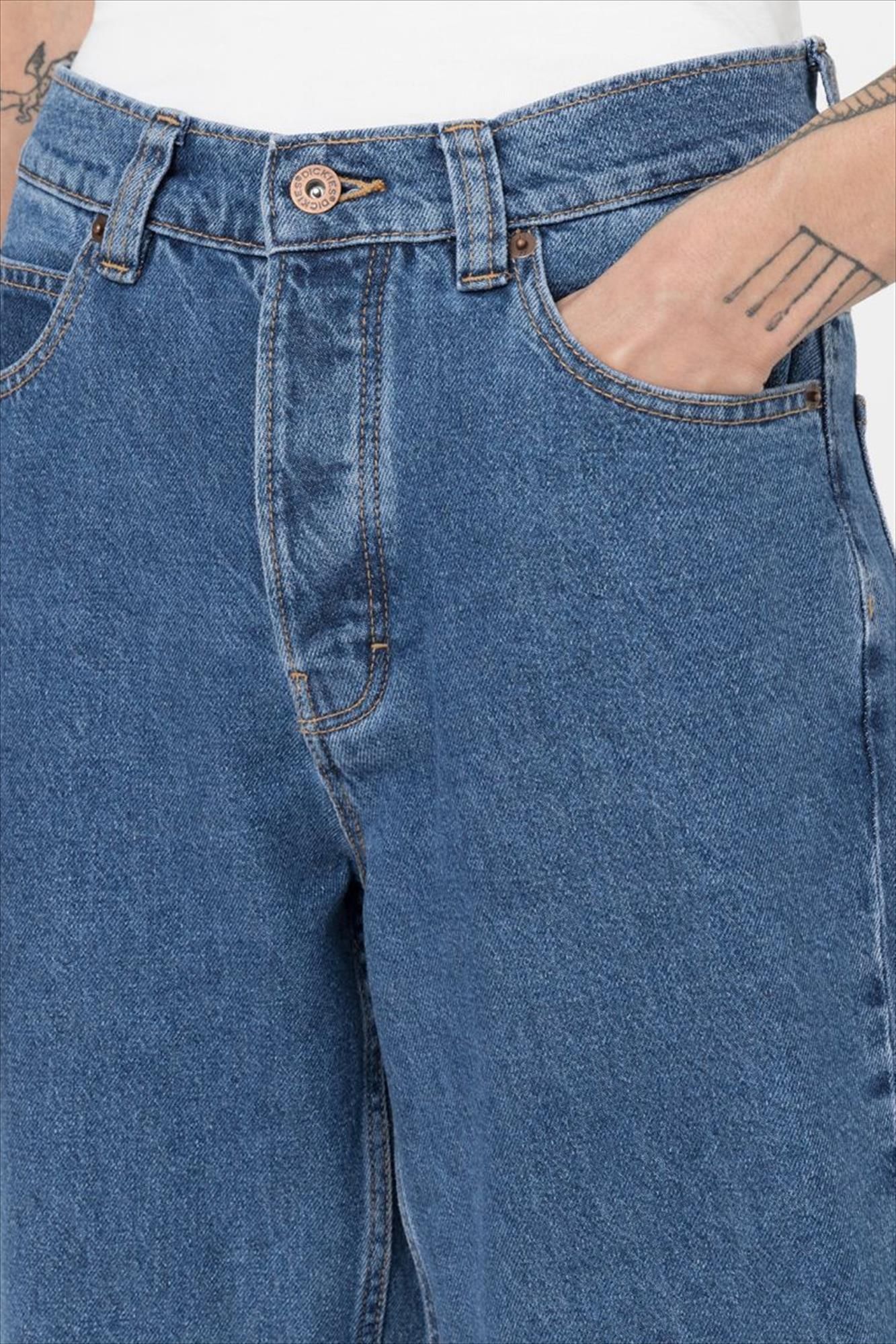 Dickies - Blauwe Thomasville Relaxed jeans