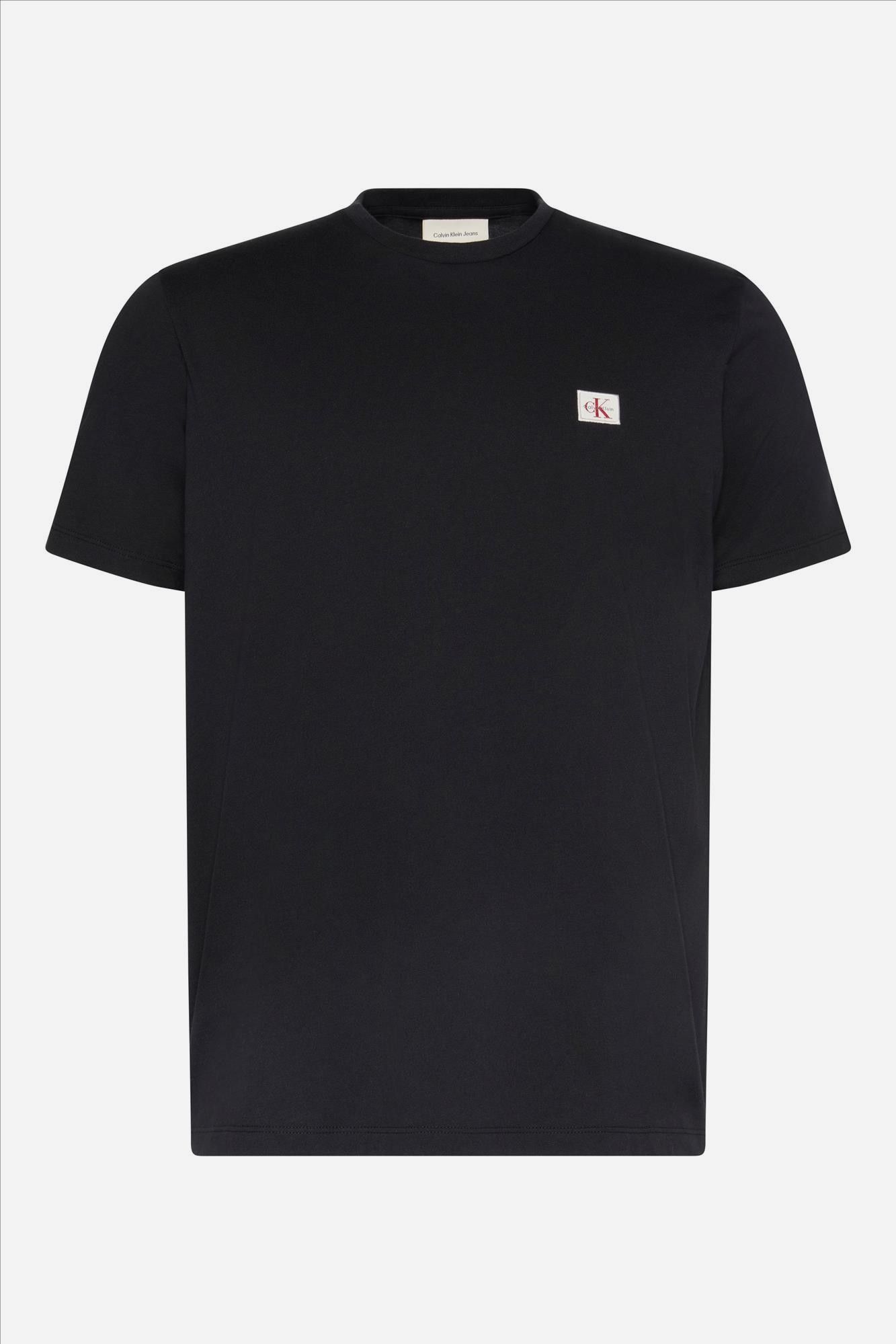 Calvin Klein Jeans - Zwarte Classic Badge T-shirt