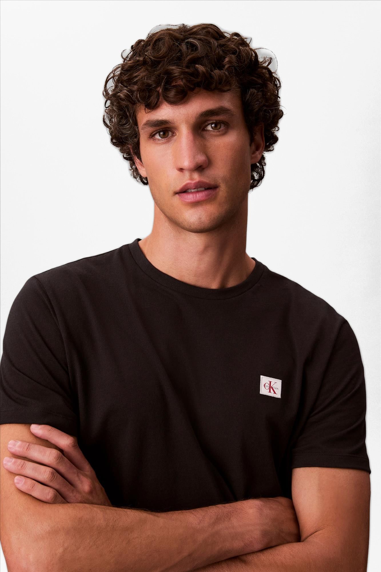Calvin Klein Jeans - Zwarte Classic Badge T-shirt