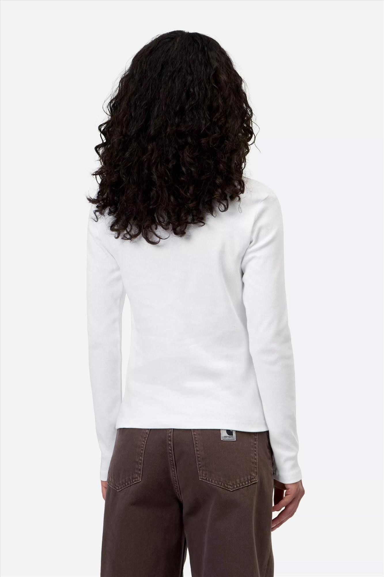 Carhartt WIP - Witte Philipa longsleeve