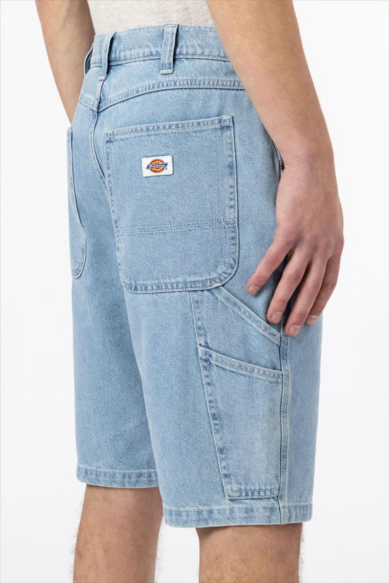 Dickies - Lichtblauwe Garyville jeansshort