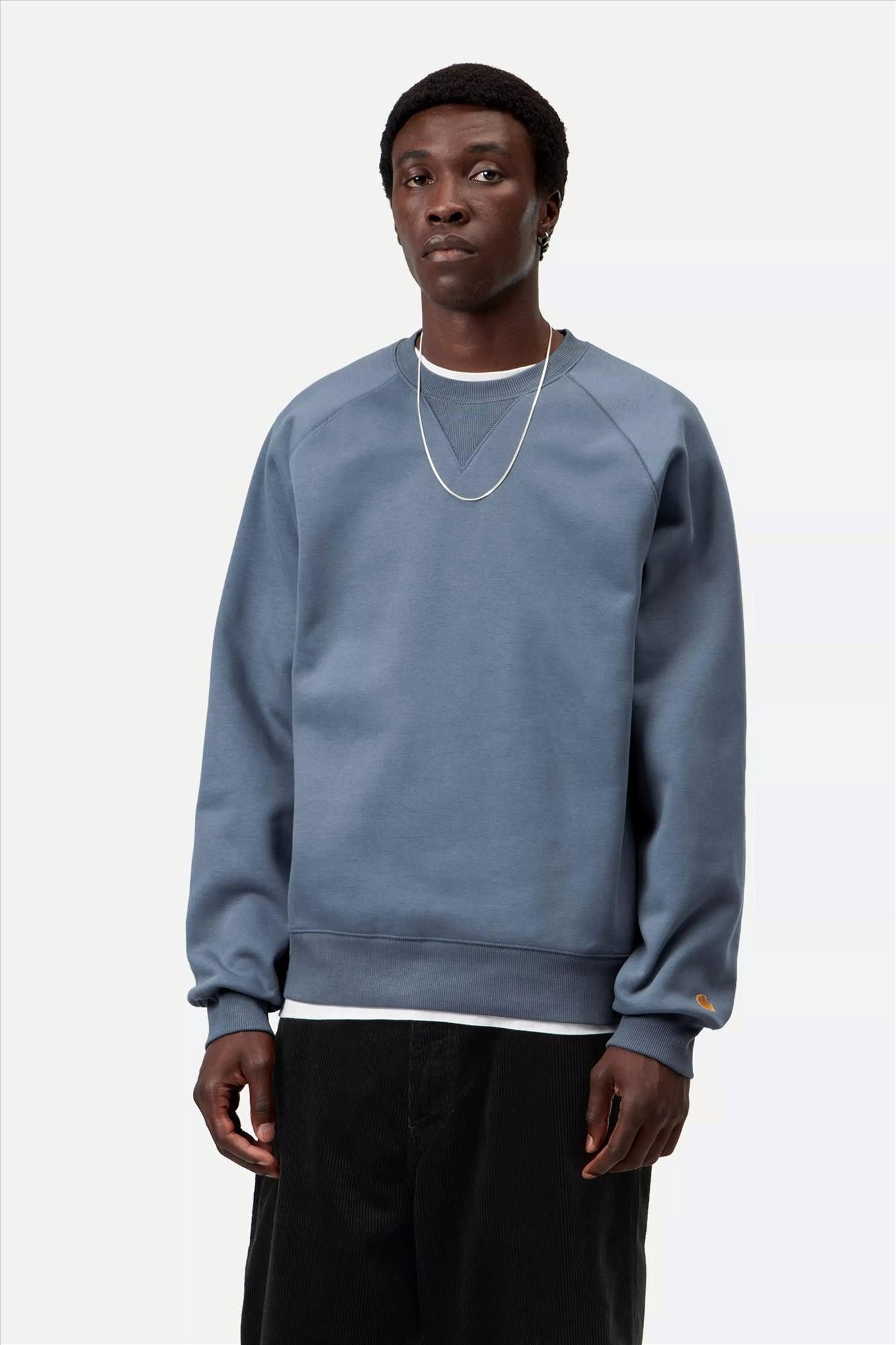 Carhartt WIP - Blauwe Chase sweater