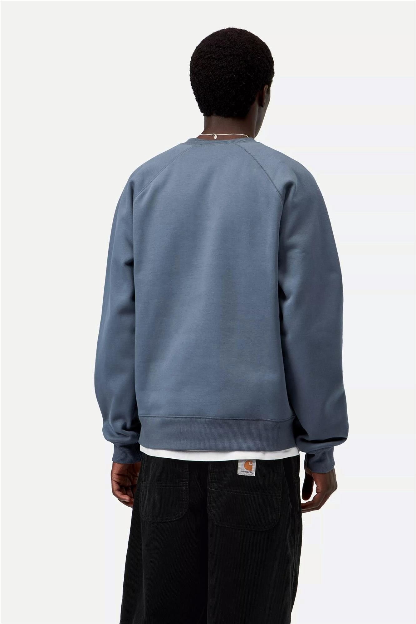 Carhartt WIP - Blauwe Chase sweater