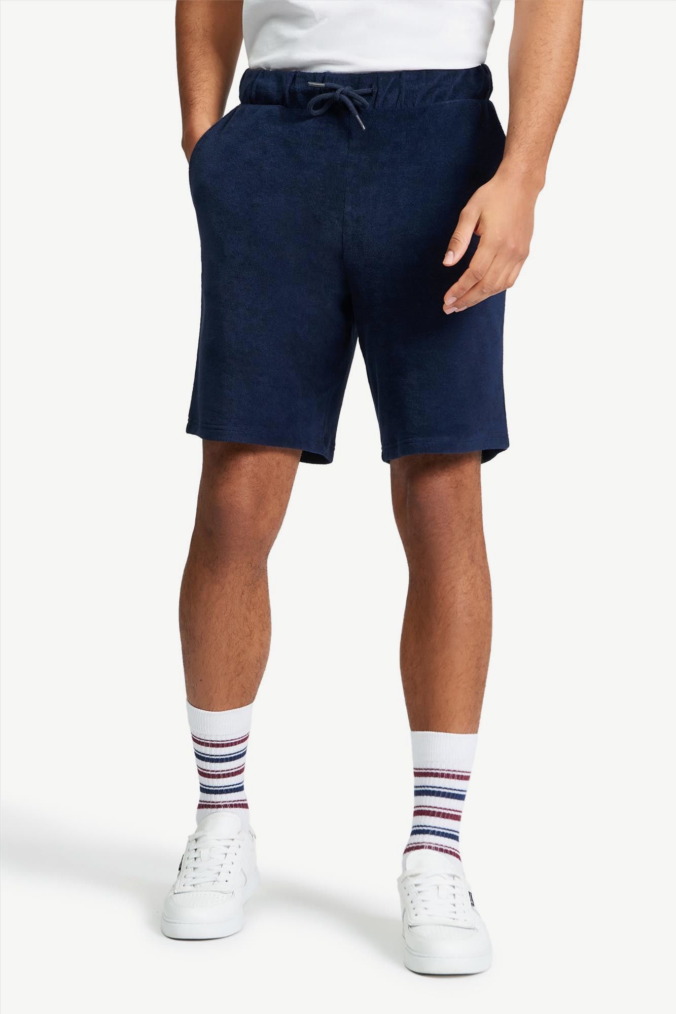 Ben Sherman - Donkerblauwe Original Towelling short