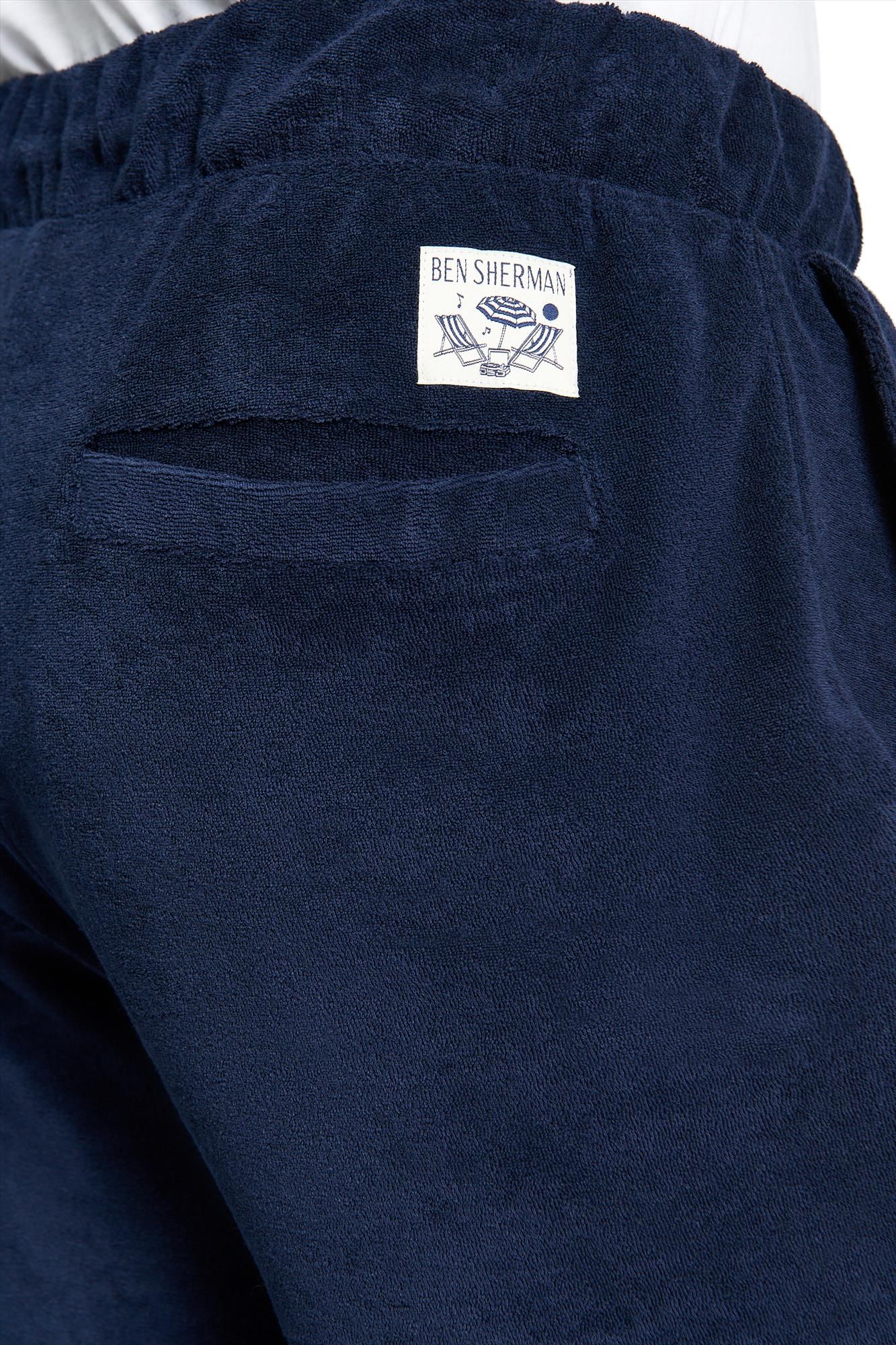 Ben Sherman - Donkerblauwe Original Towelling short