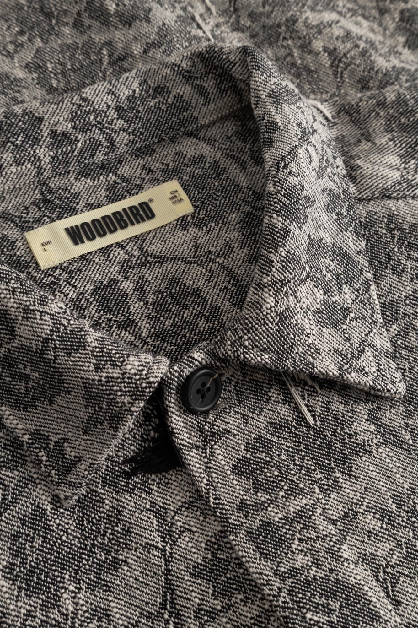 WOODBIRD - Grijze Blade Rip shacket