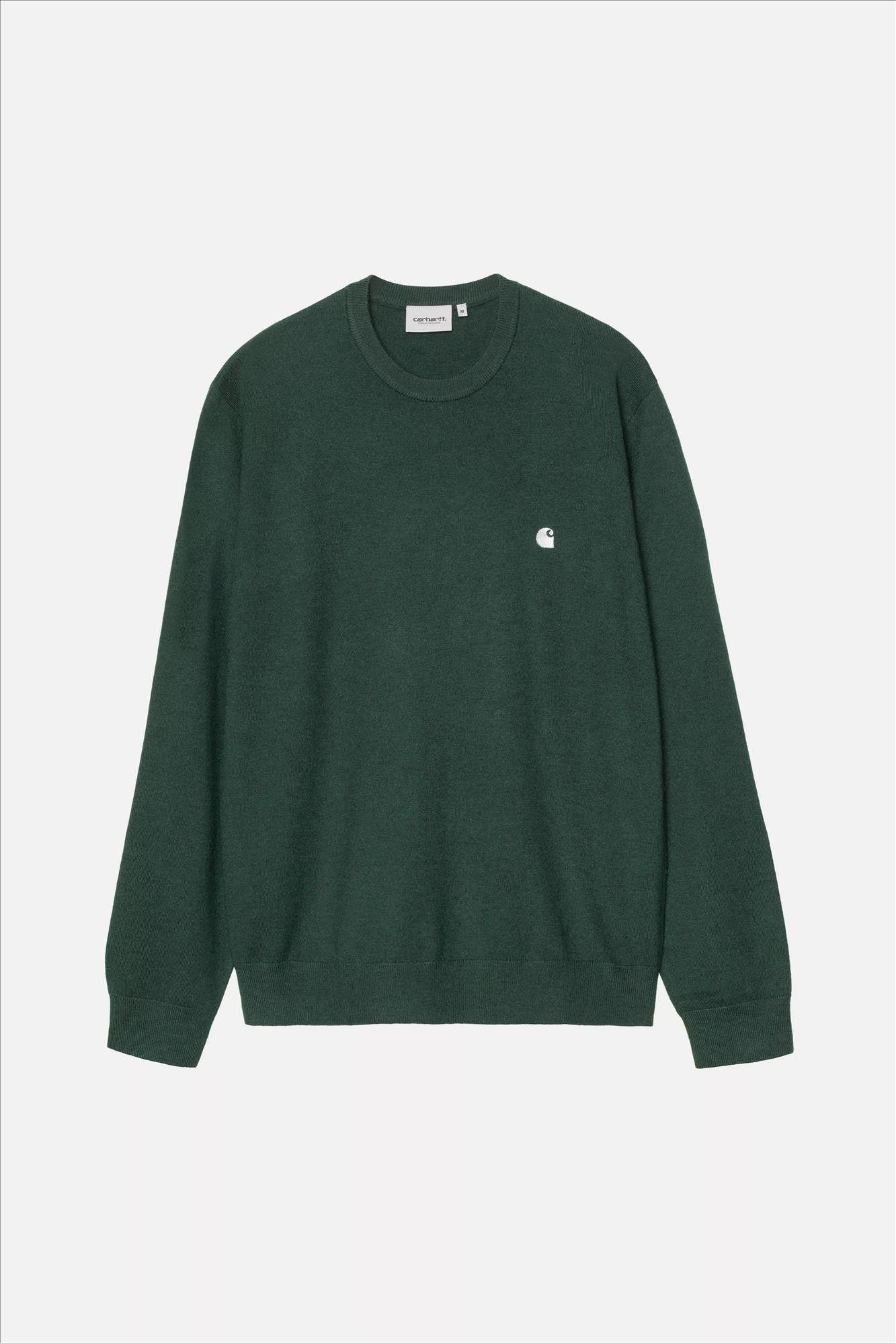 Carhartt WIP - Donkergroene Madison trui