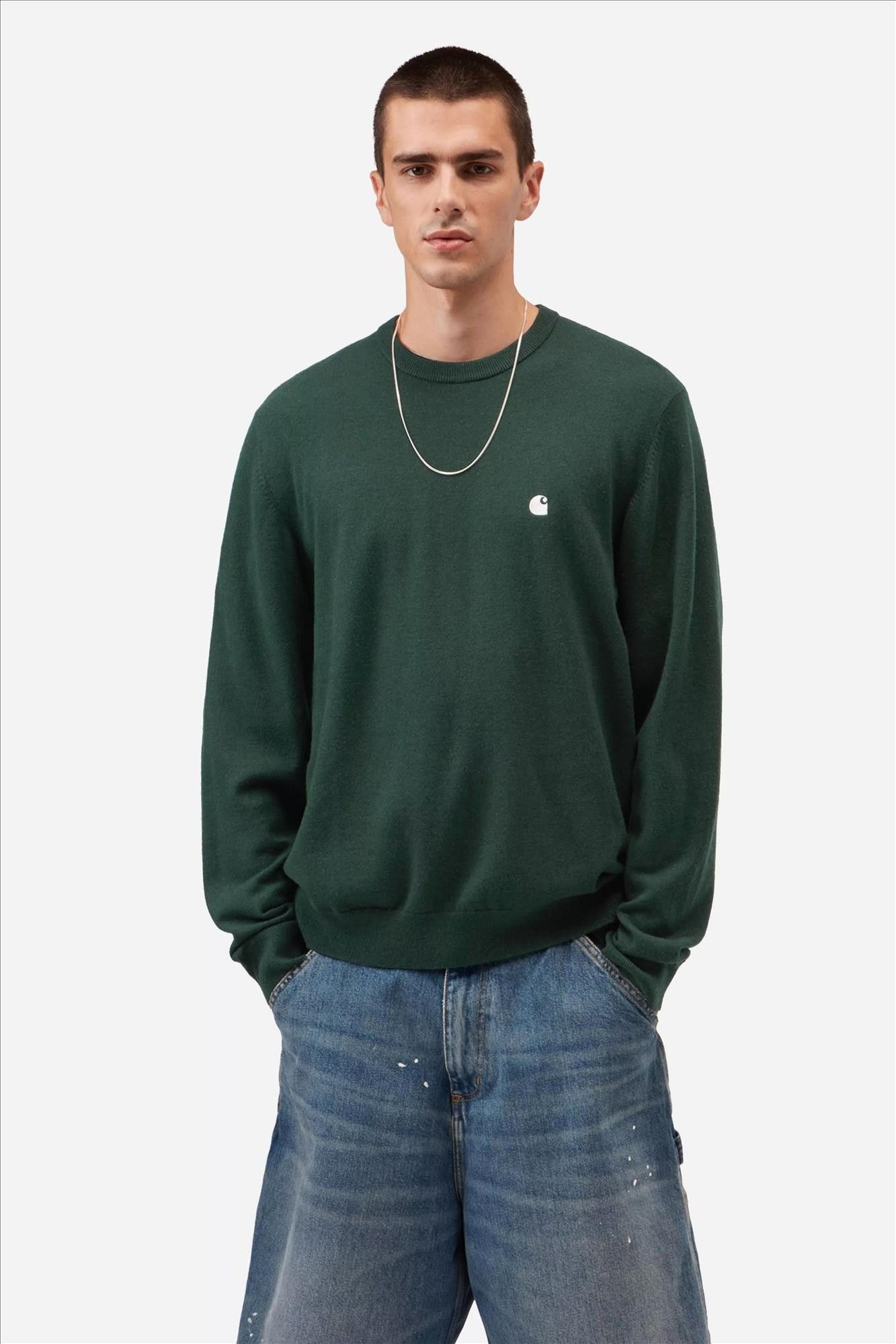 Carhartt WIP - Donkergroene Madison trui