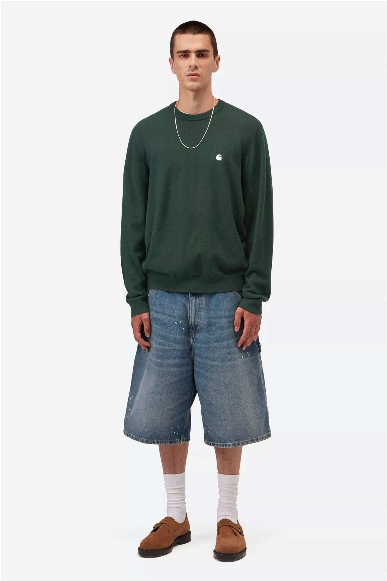 Carhartt WIP - Donkergroene Madison trui