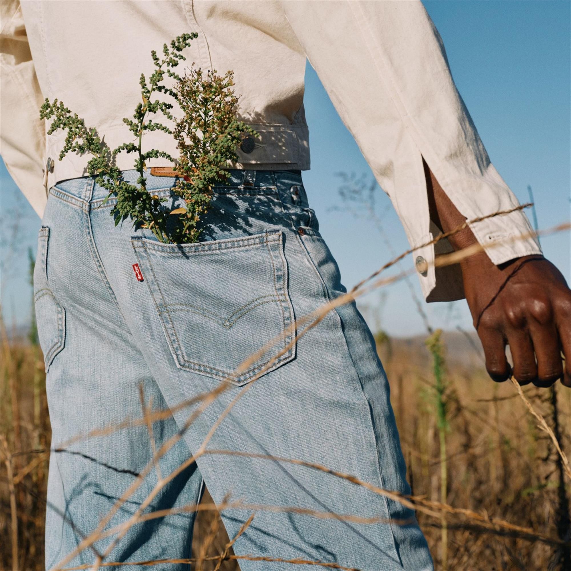 Levi's - Lichtblauwe 568 Stay Loose jeans