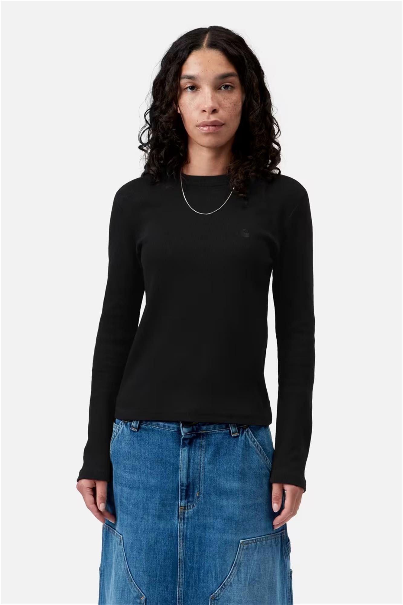 Carhartt WIP - Zwarte Philipa longsleeve