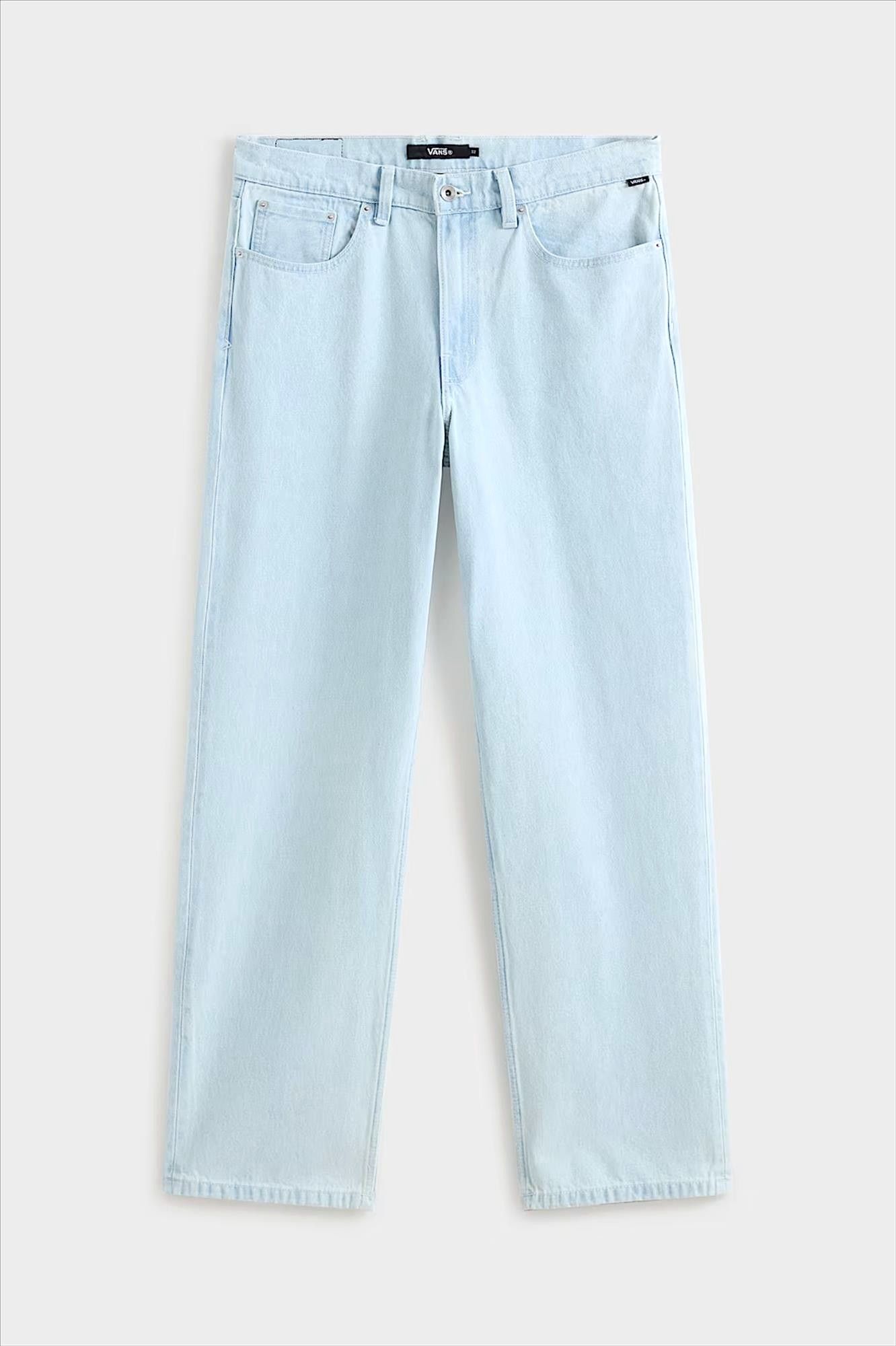 Vans  - Lichtblauwe Check-5 loose jeans