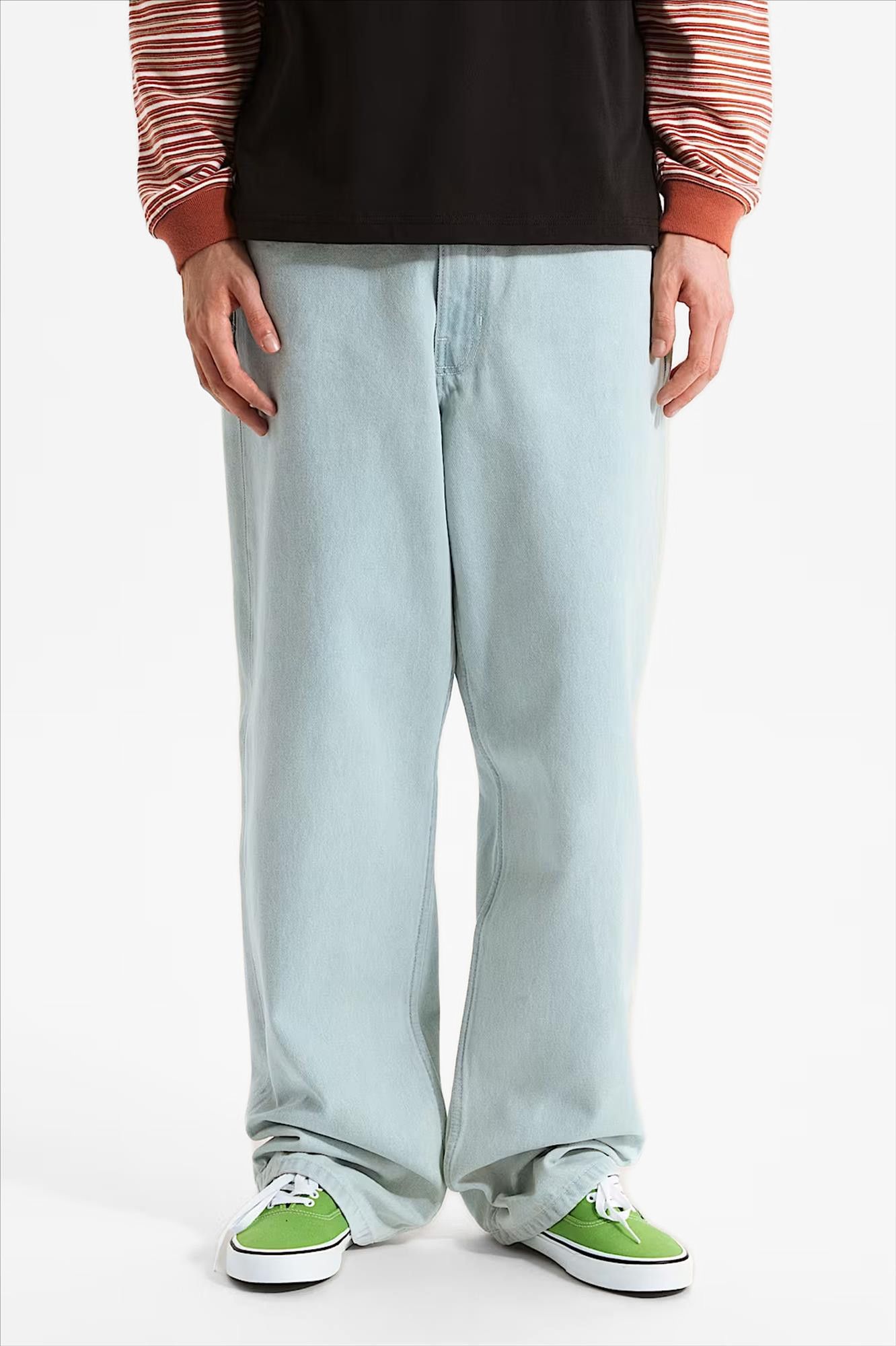 Vans  - Lichtblauwe Check-5 loose jeans