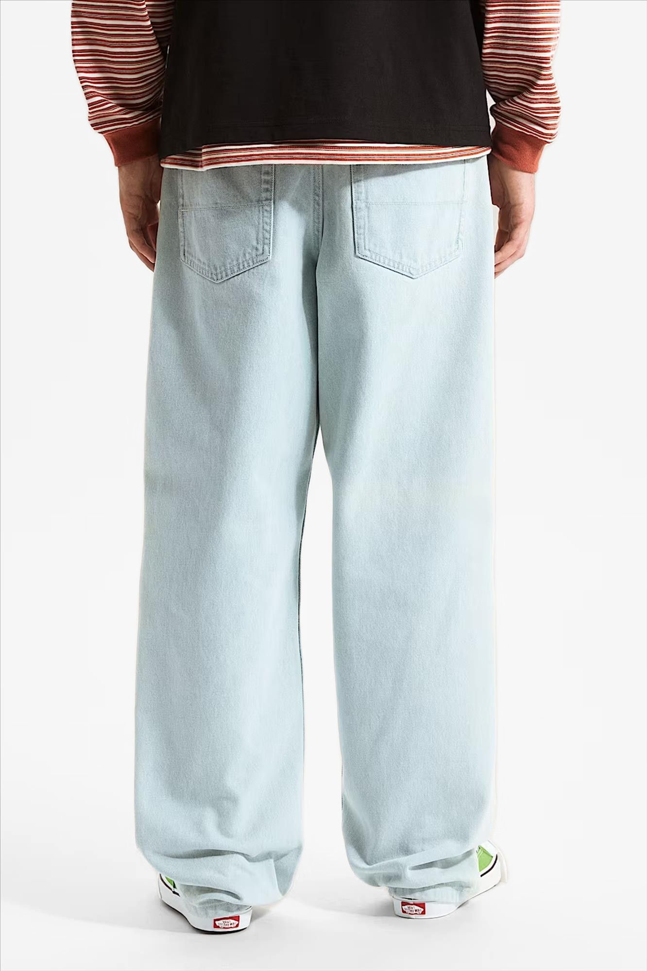 Vans  - Lichtblauwe Check-5 loose jeans