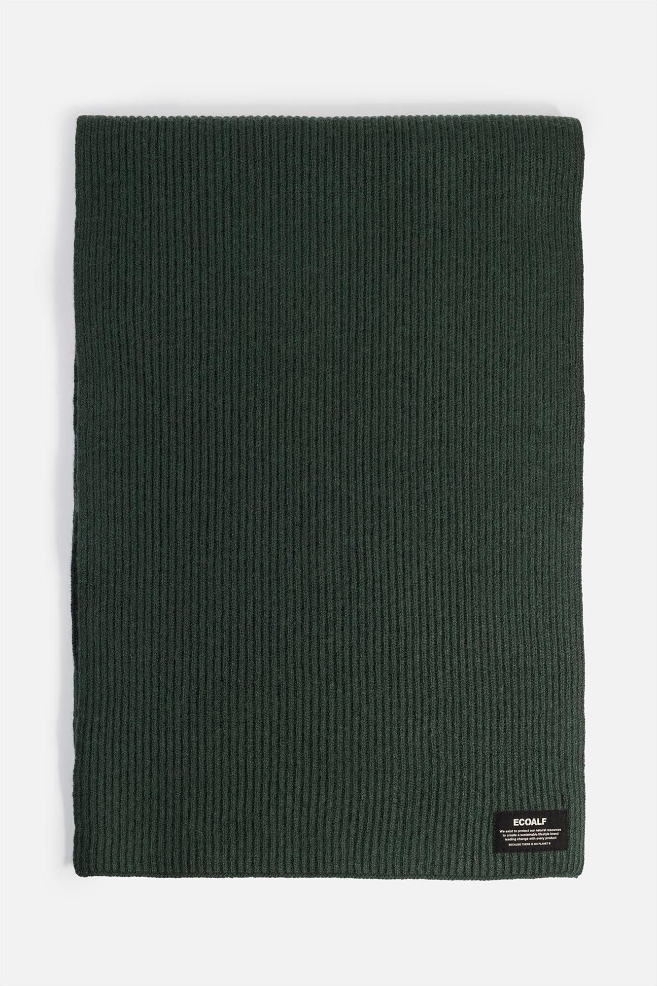 ECOALF - Donkergroene Sierra Wool sjaal