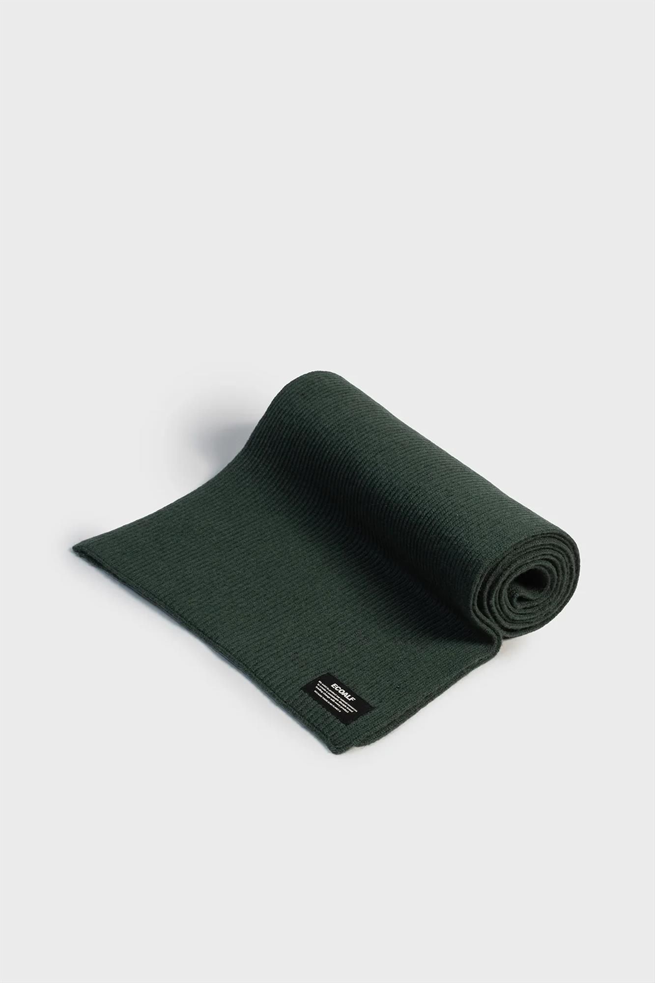 ECOALF - Donkergroene Sierra Wool sjaal
