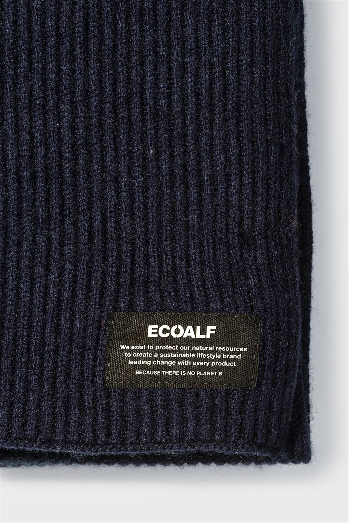 ECOALF - Donkerblauwe Sierra Wool sjaal