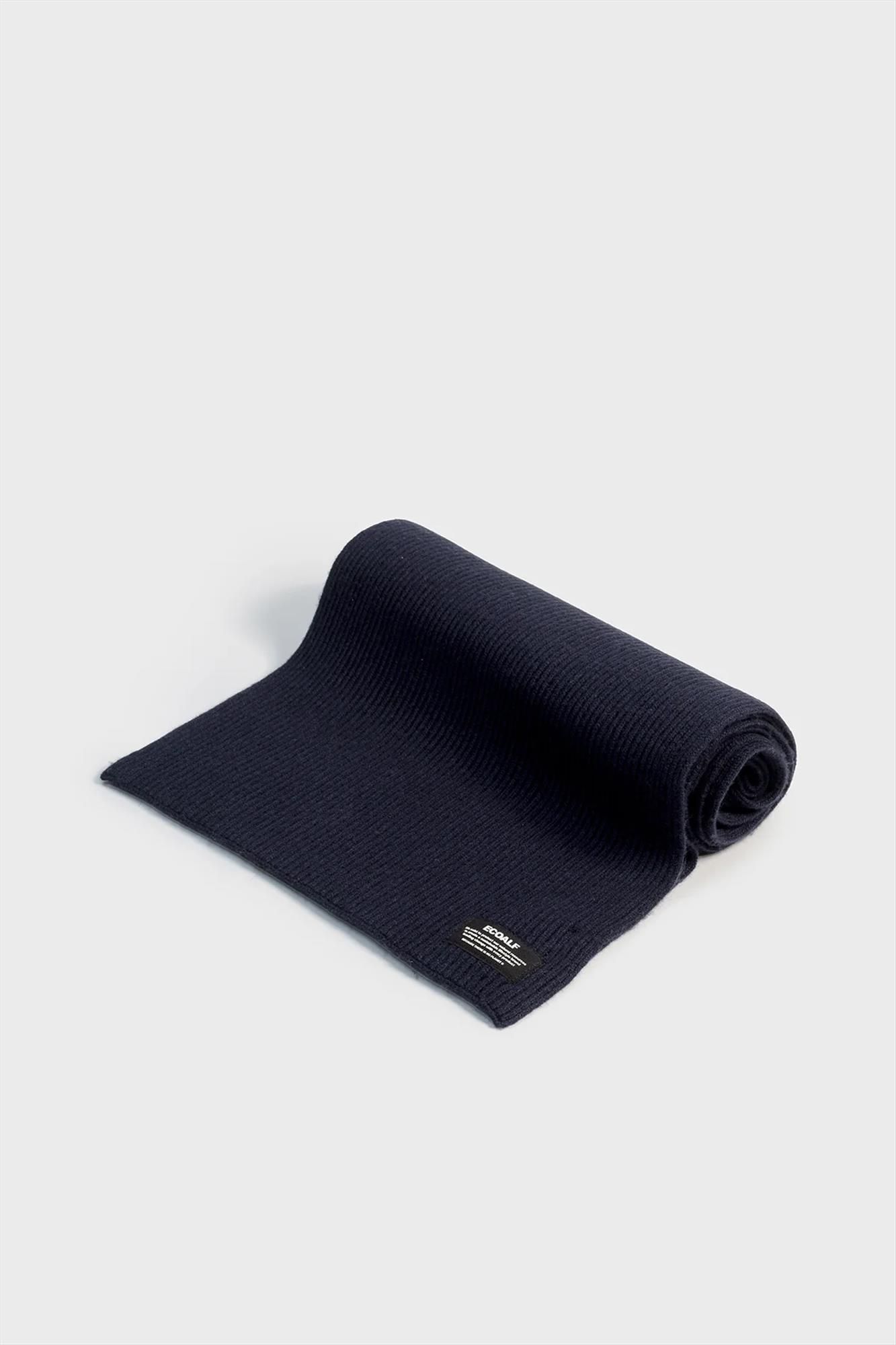 ECOALF - Donkerblauwe Sierra Wool sjaal