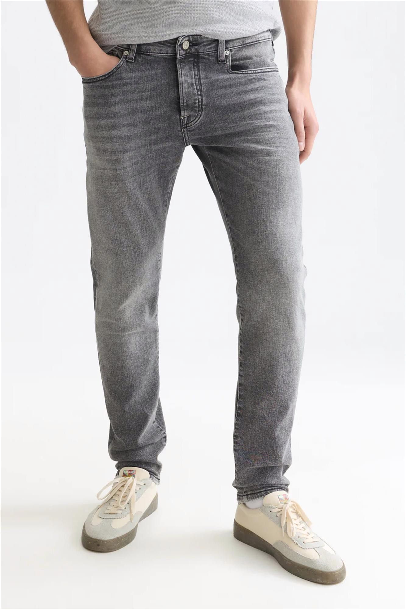 Scotch & Soda - Grijze Ralston slim jeans