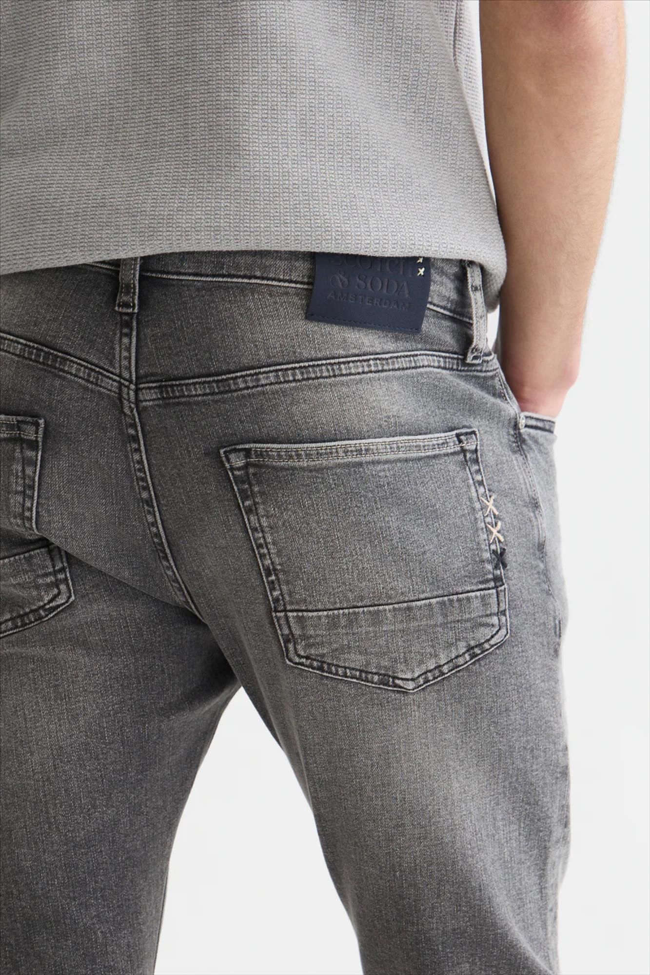 Scotch & Soda - Grijze Ralston slim jeans