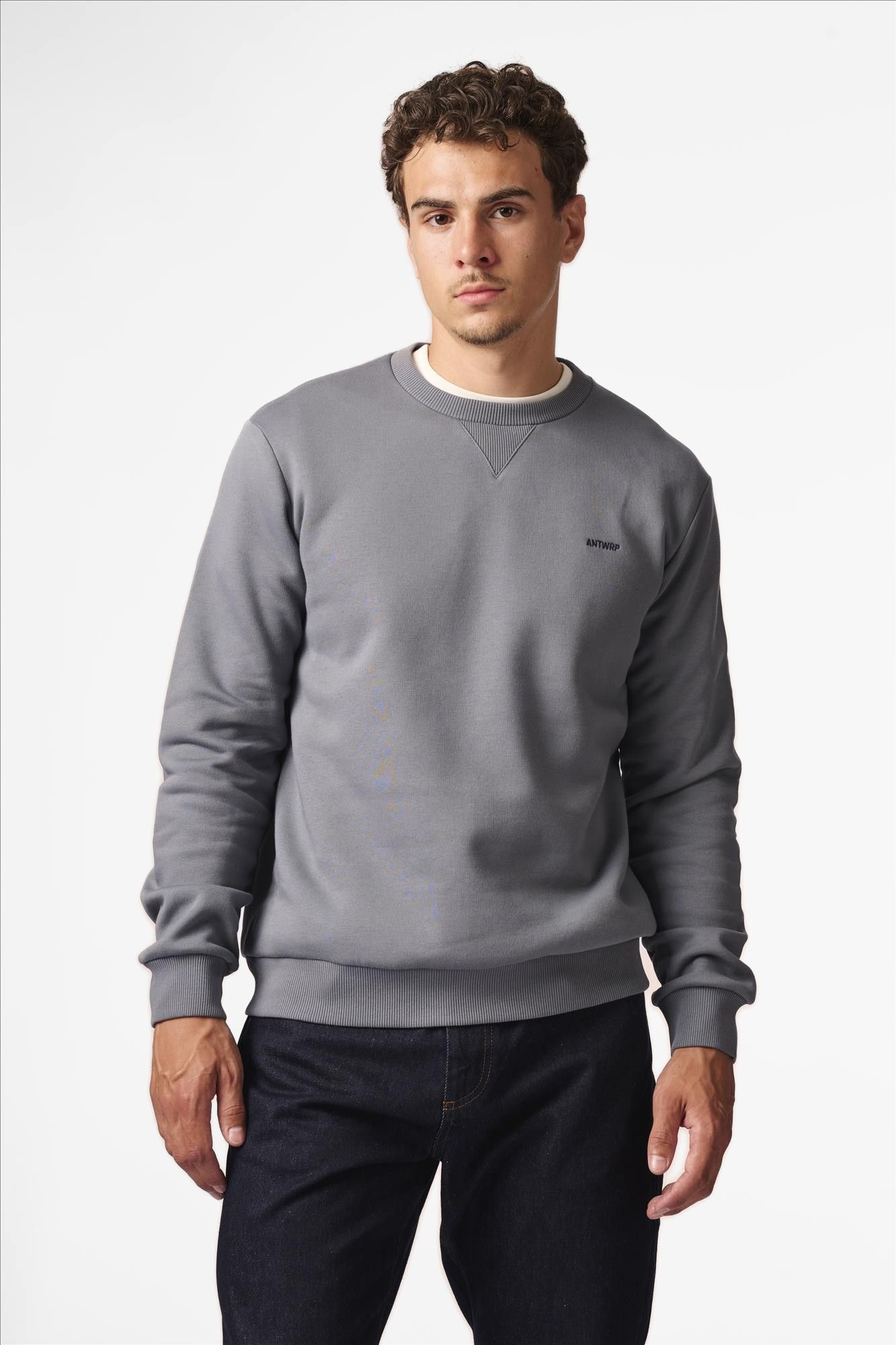 Antwrp - Grijze Basic sweater