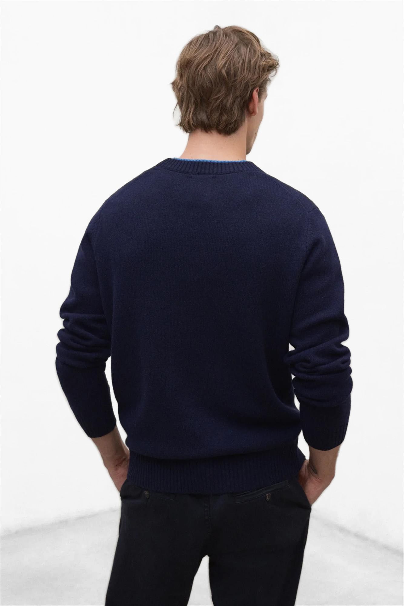 ECOALF - Donkerblauwe Marula trui