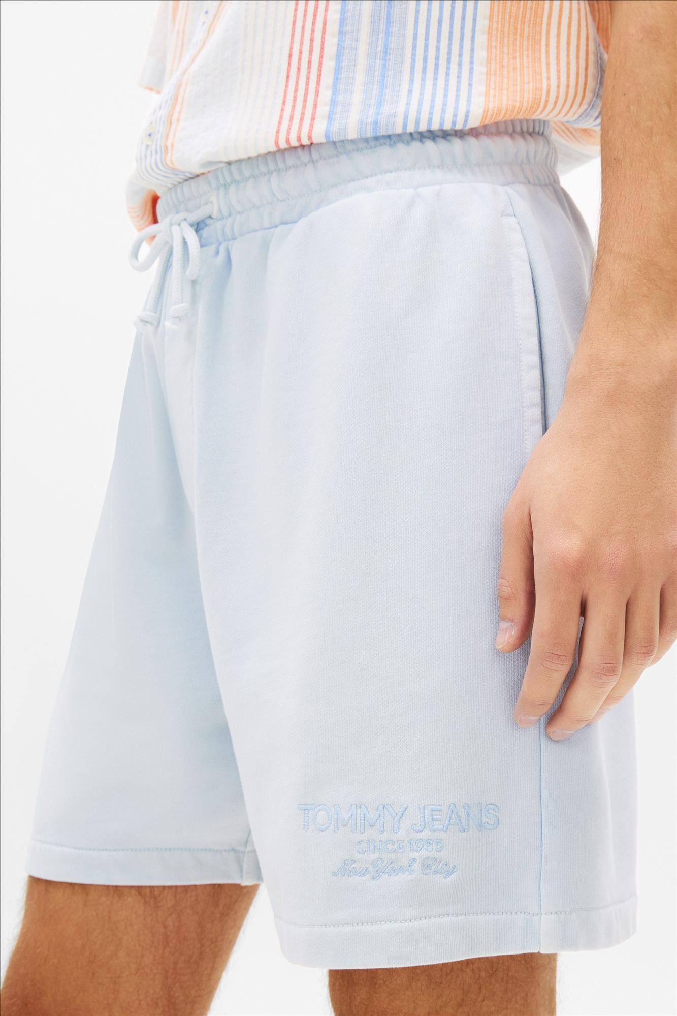 Tommy Jeans - Lichtblauwe New Classic sweatshort