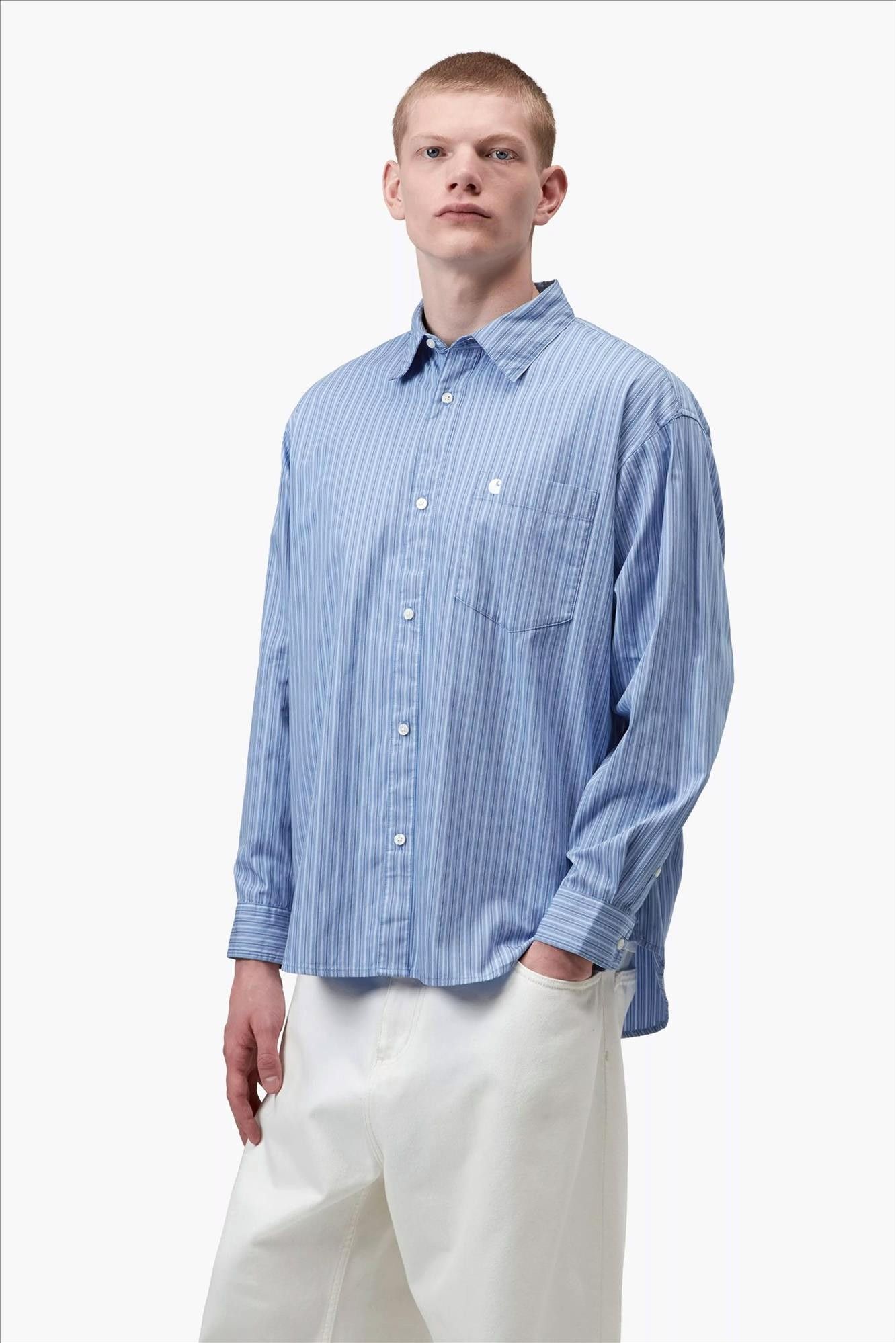 Carhartt WIP - Blauw Keene hemd