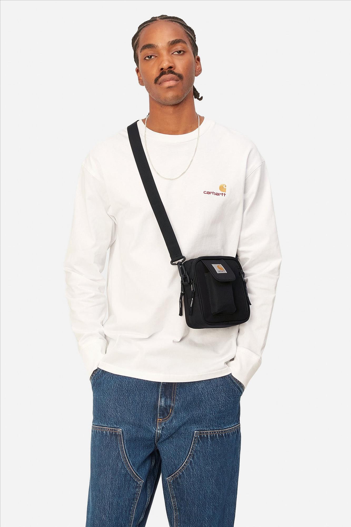 Carhartt WIP - Zwarte kleine Essentials tas