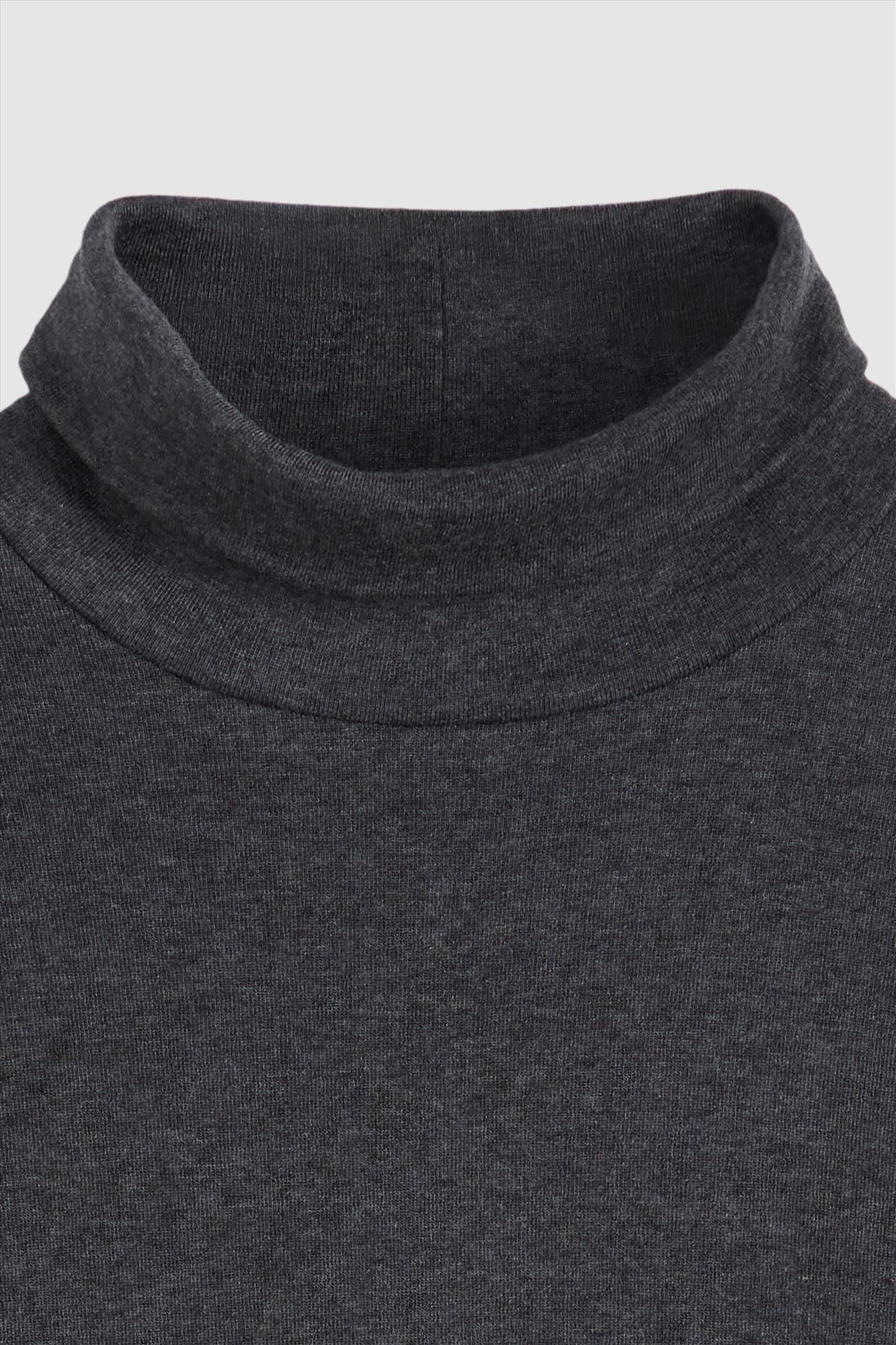 Levi's - Donkergrijze Turtleneck longsleeve