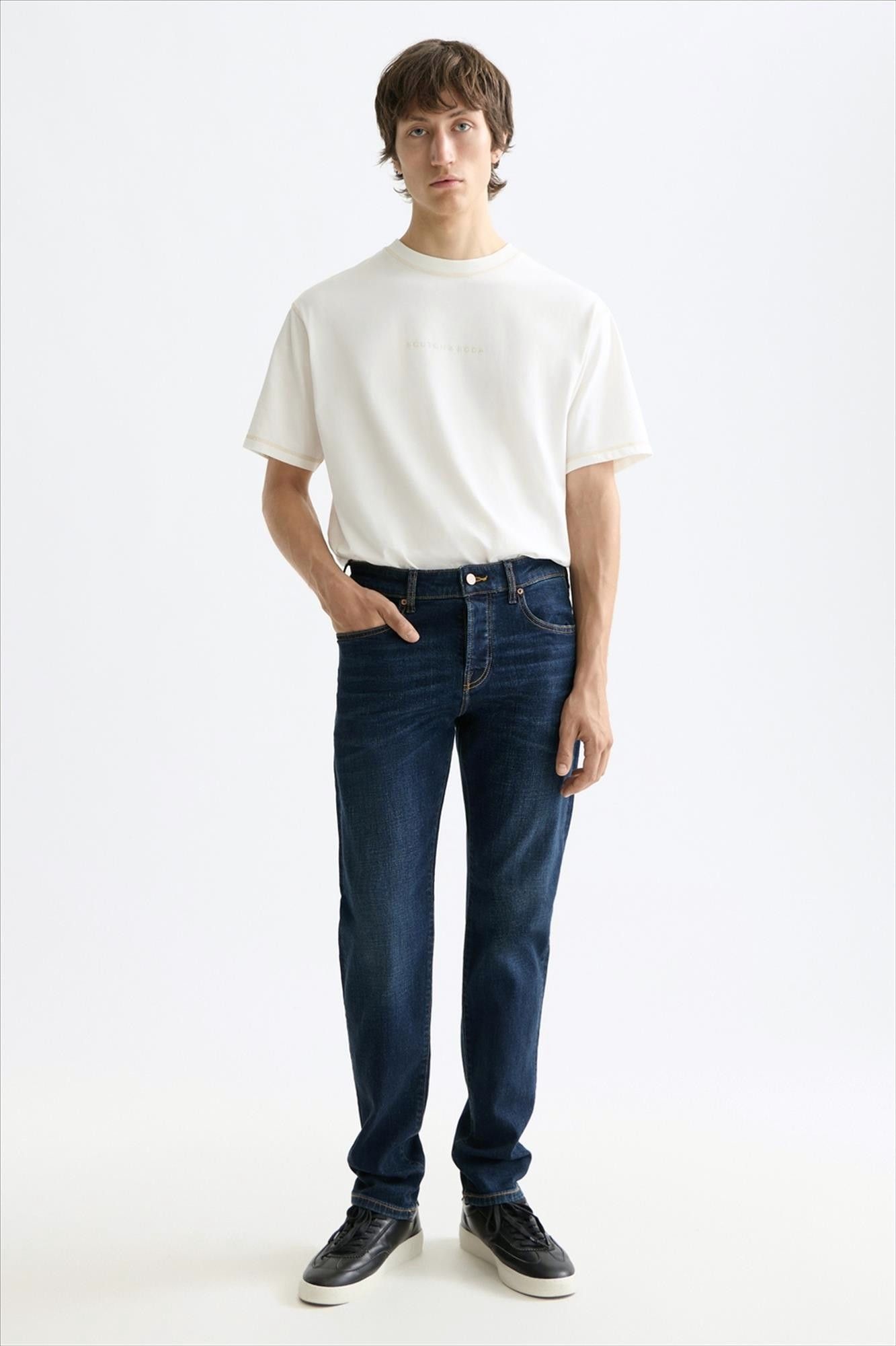 Scotch & Soda - Donkerblauwe Ralston Slim jeans