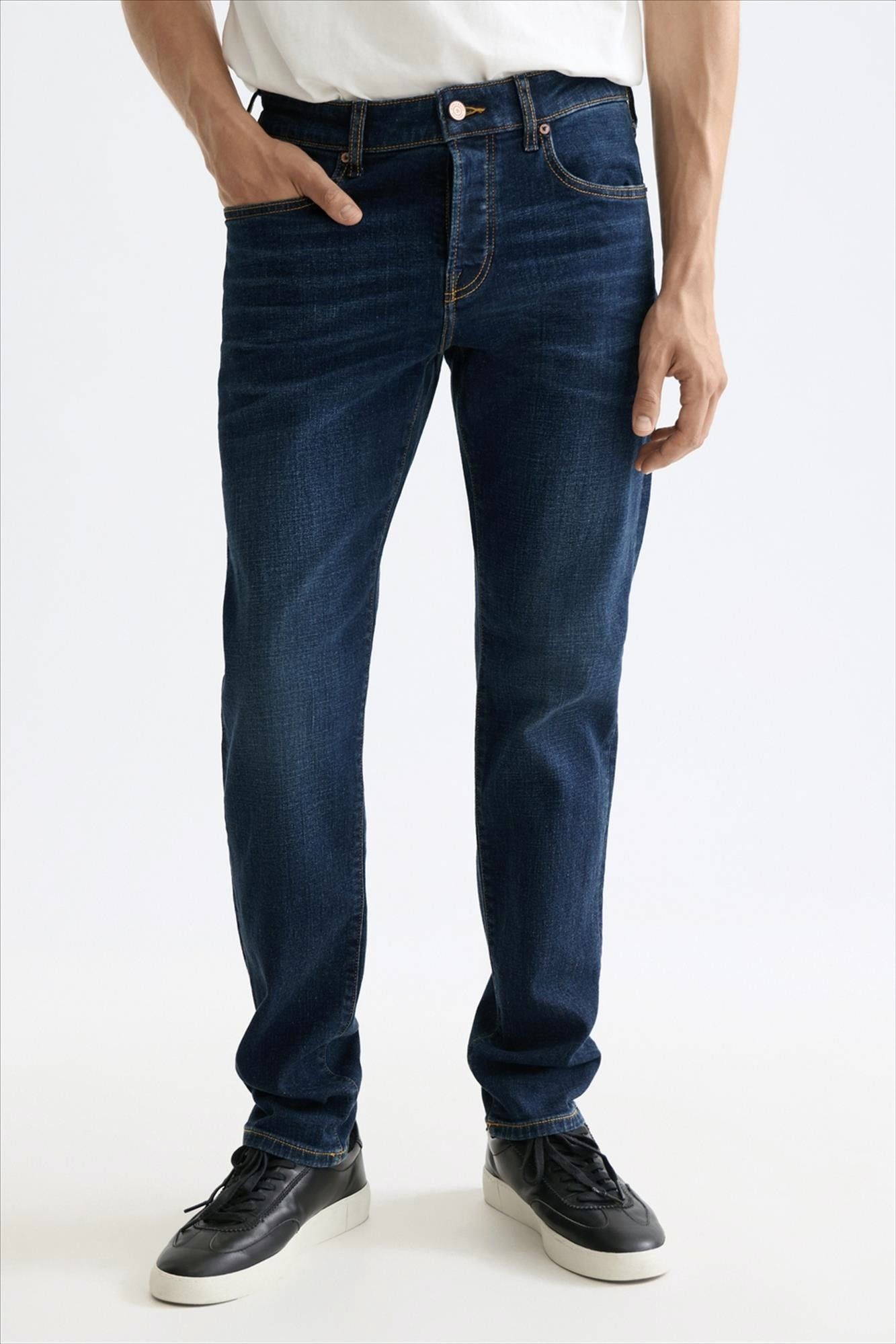 Scotch & Soda - Donkerblauwe Ralston Slim jeans