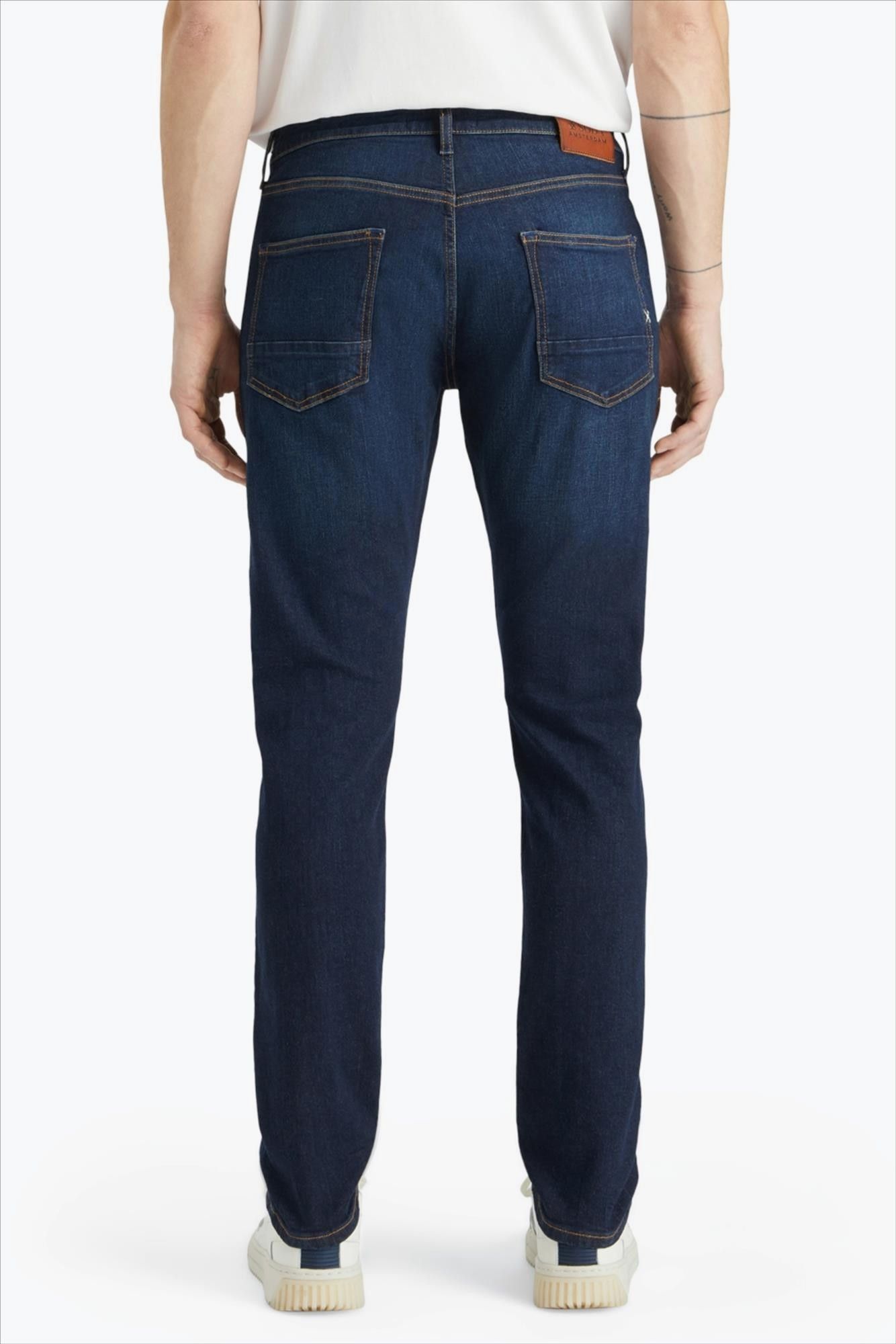 Scotch & Soda - Donkerblauwe Ralston Slim jeans