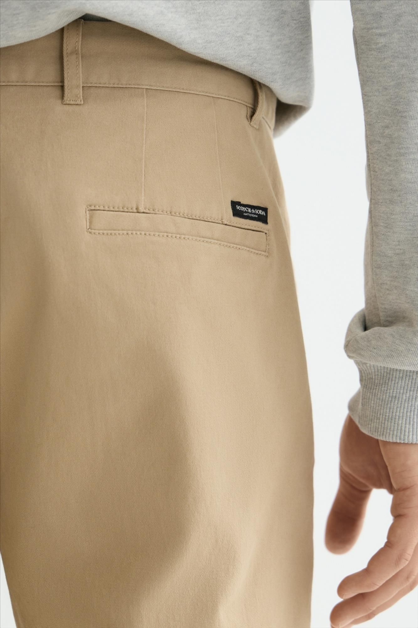Scotch & Soda - Beige Stuart Slim chino