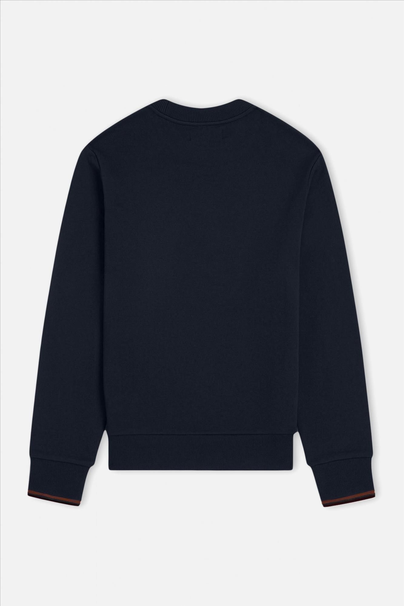 Fred Perry - Donkerblauwe Crew Neck sweater