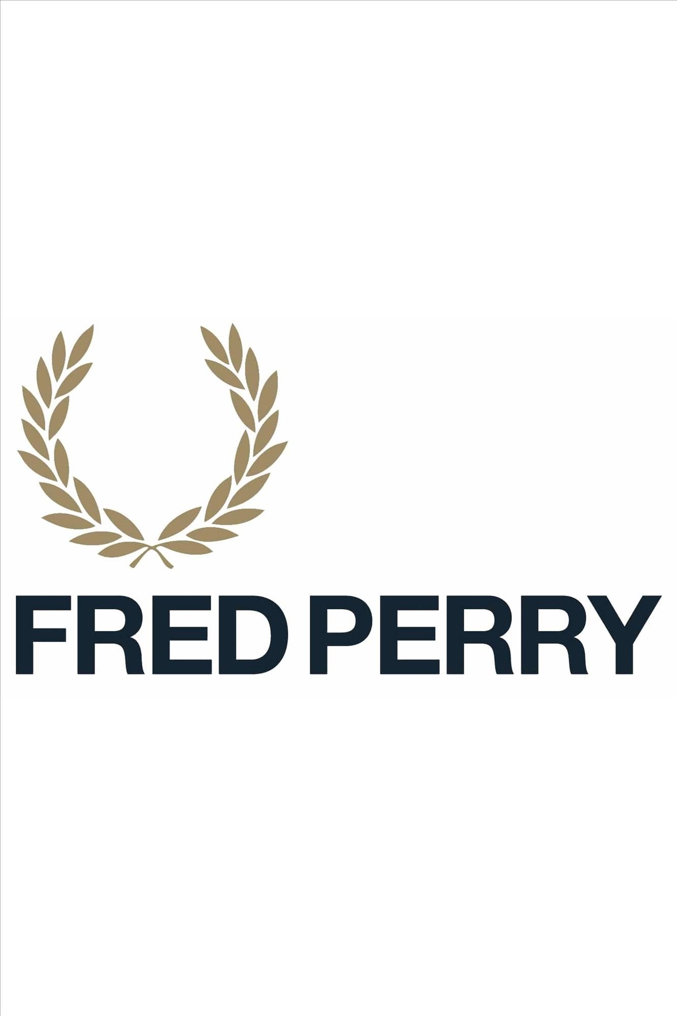 Fred Perry - Donkerblauwe Crew Neck sweater