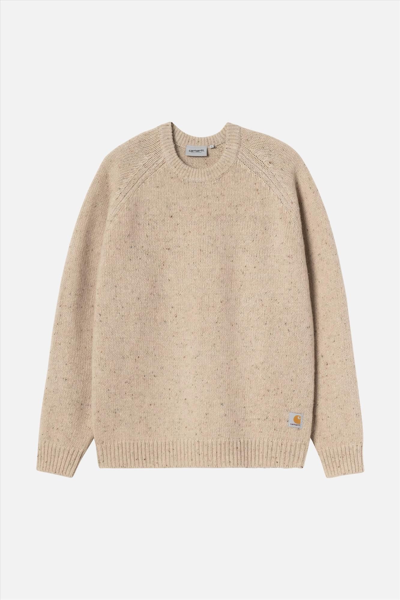 Carhartt WIP - Beige Anglistic trui