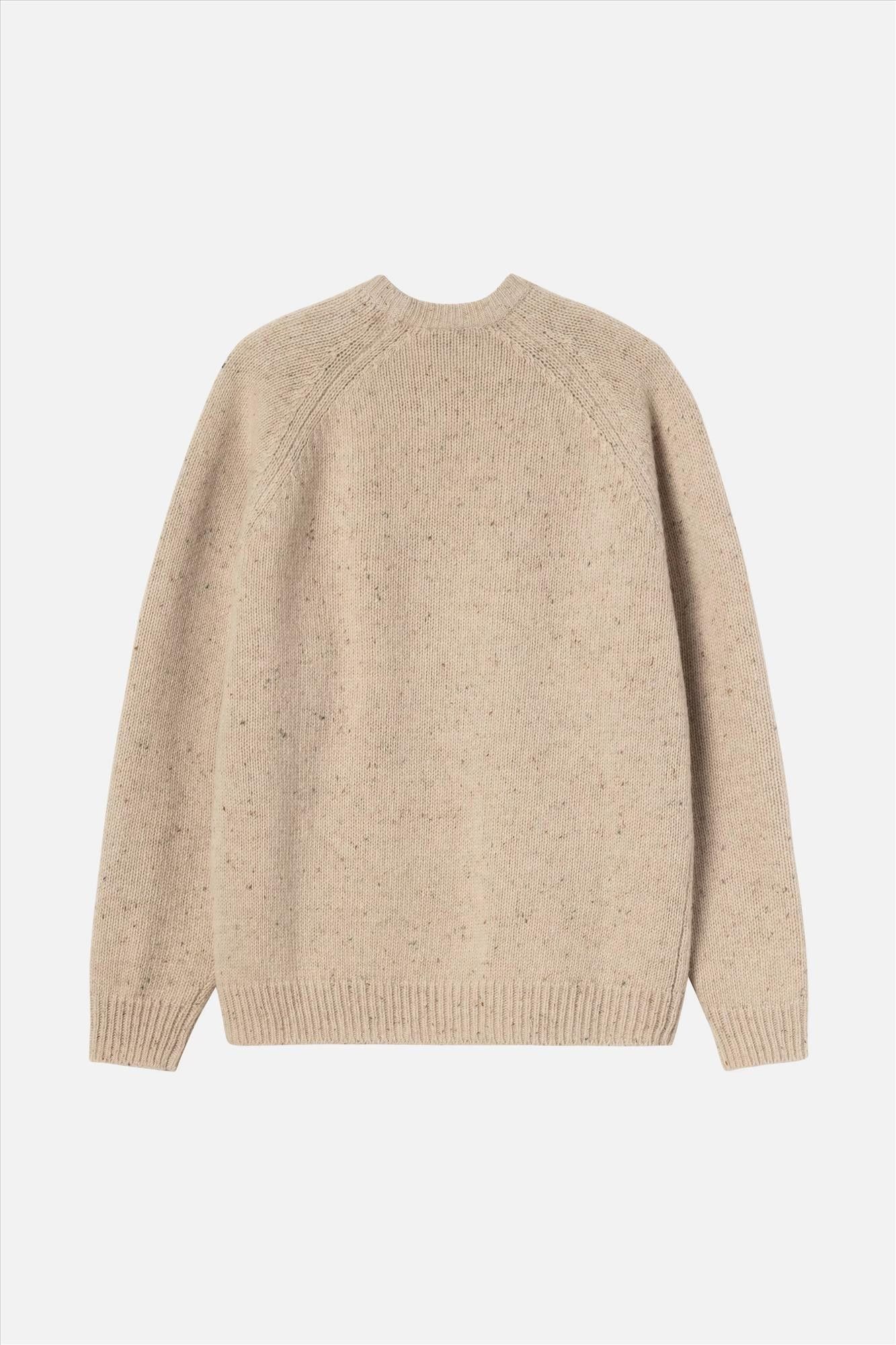 Carhartt WIP - Beige Anglistic trui