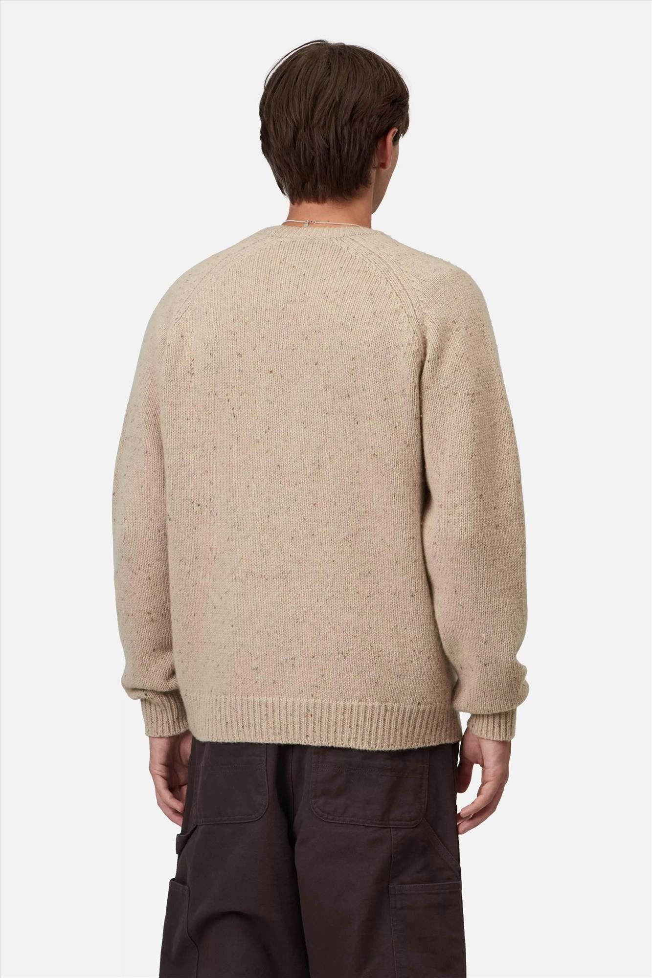 Carhartt WIP - Beige Anglistic trui