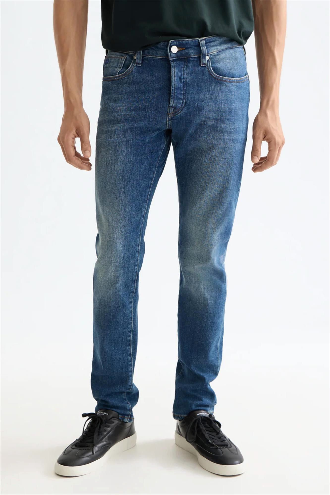 Scotch & Soda - Middenblauwe Ralston Slim jeans