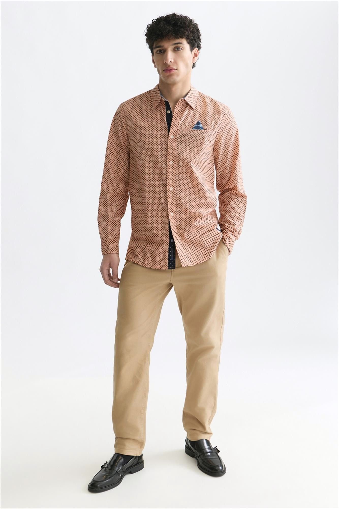 Scotch & Soda - Beige Warren regular straight chino