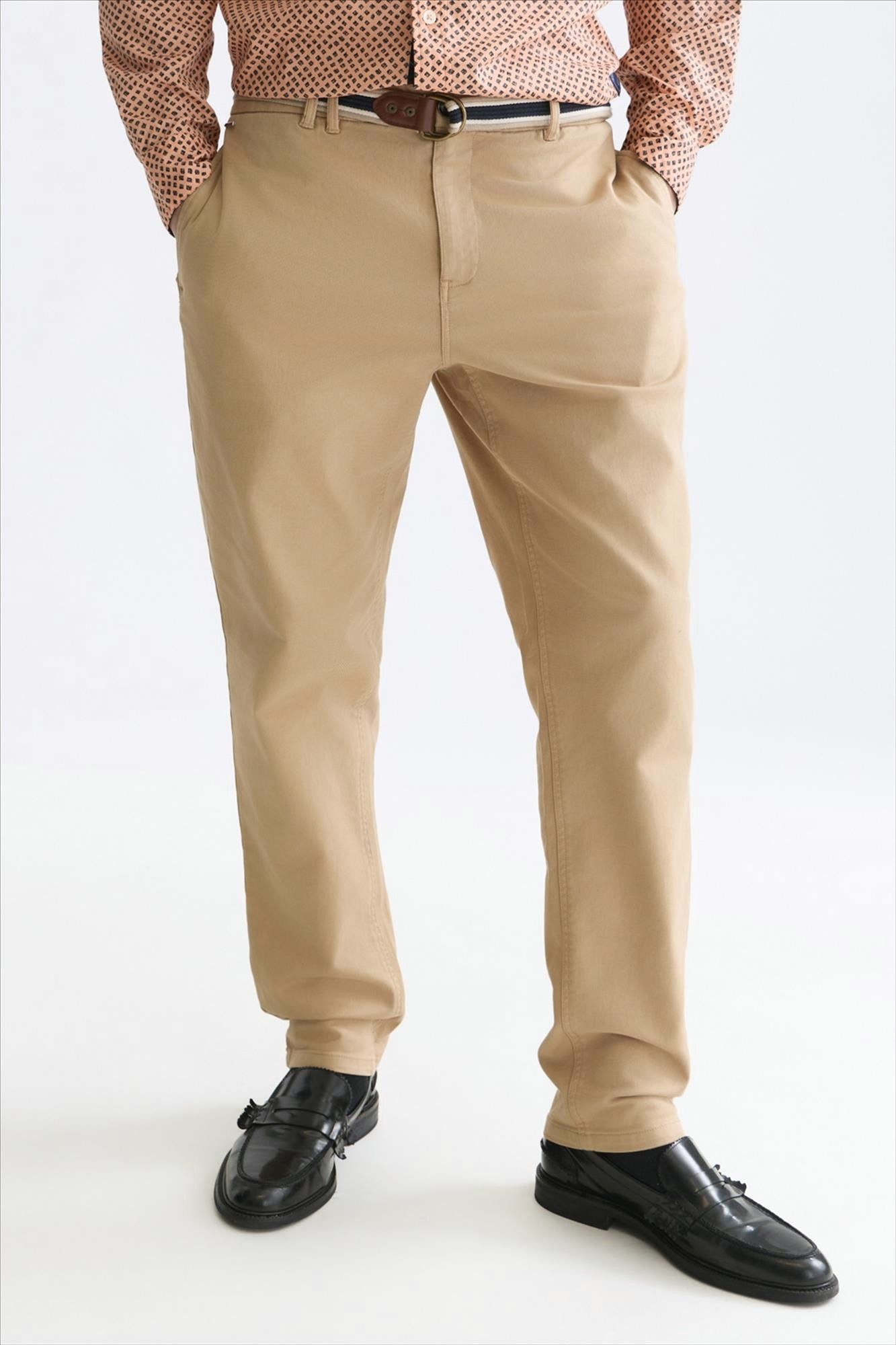 Scotch & Soda - Beige Warren regular straight chino